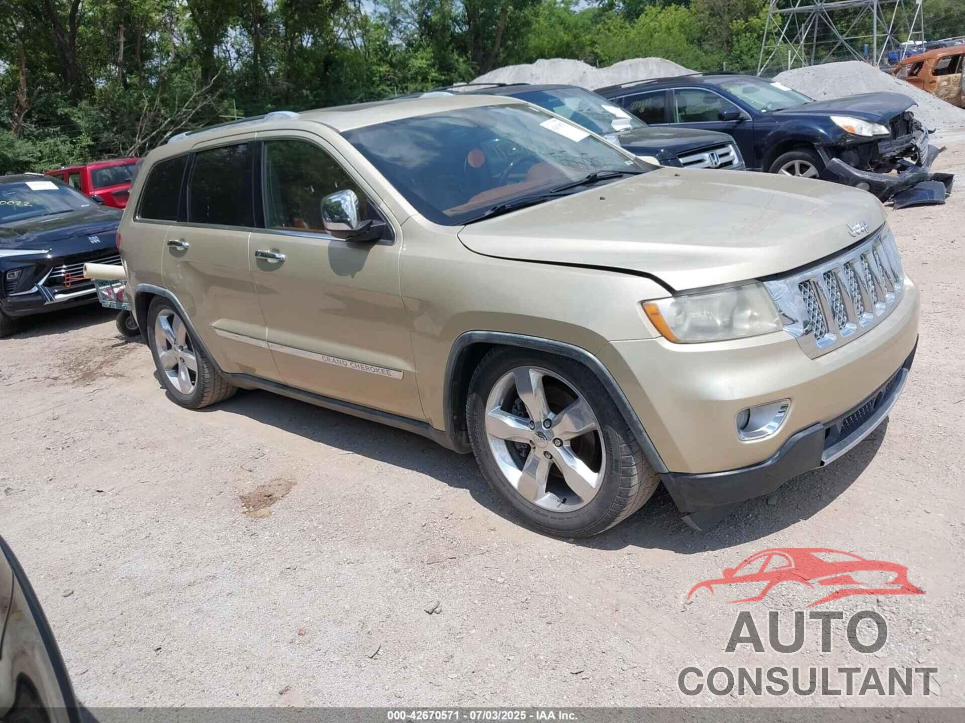 JEEP GRAND CHEROKEE 2011 - 1J4RR6GTXBC626392