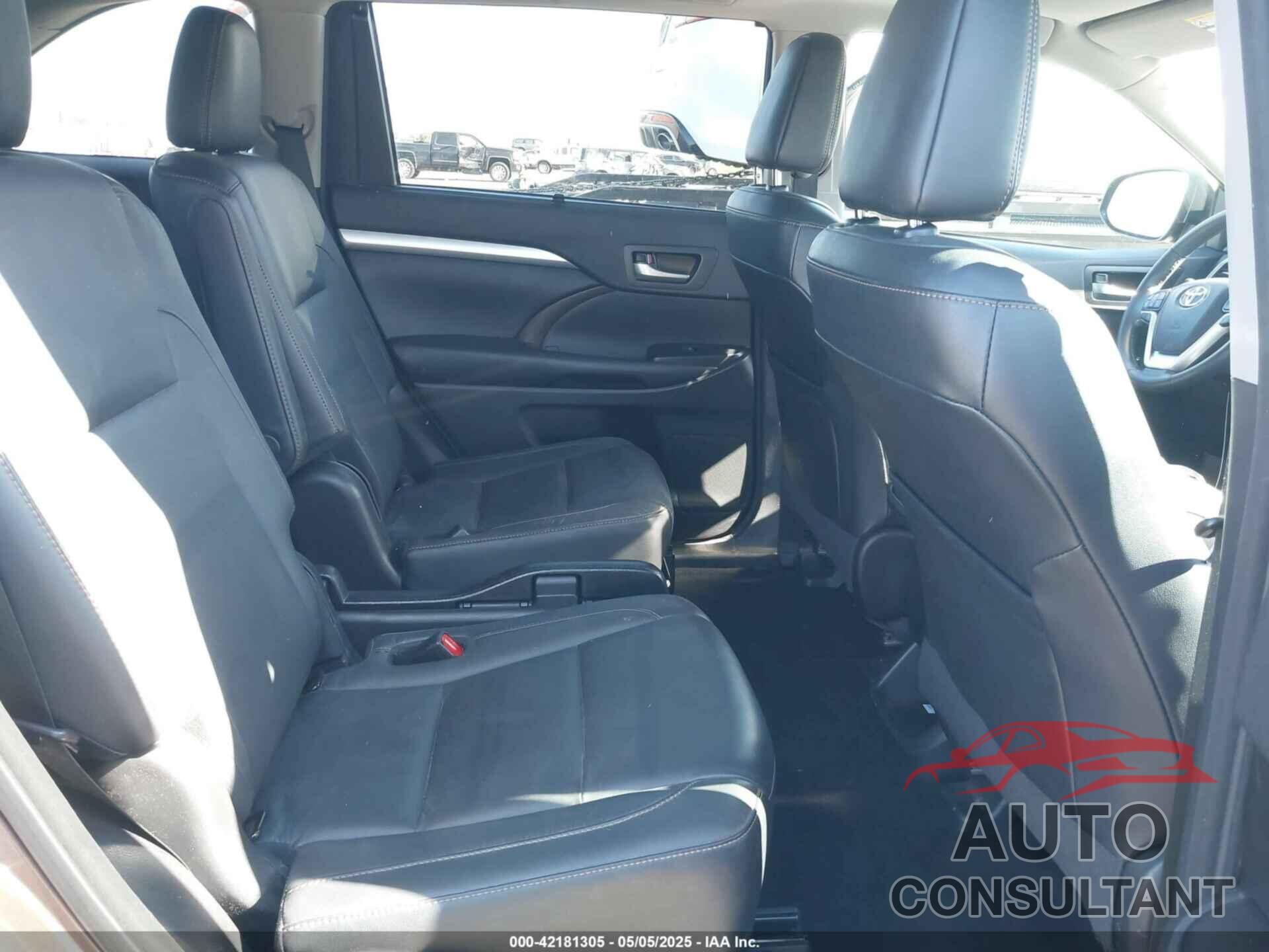 TOYOTA HIGHLANDER 2017 - 5TDJZRFH4HS419151