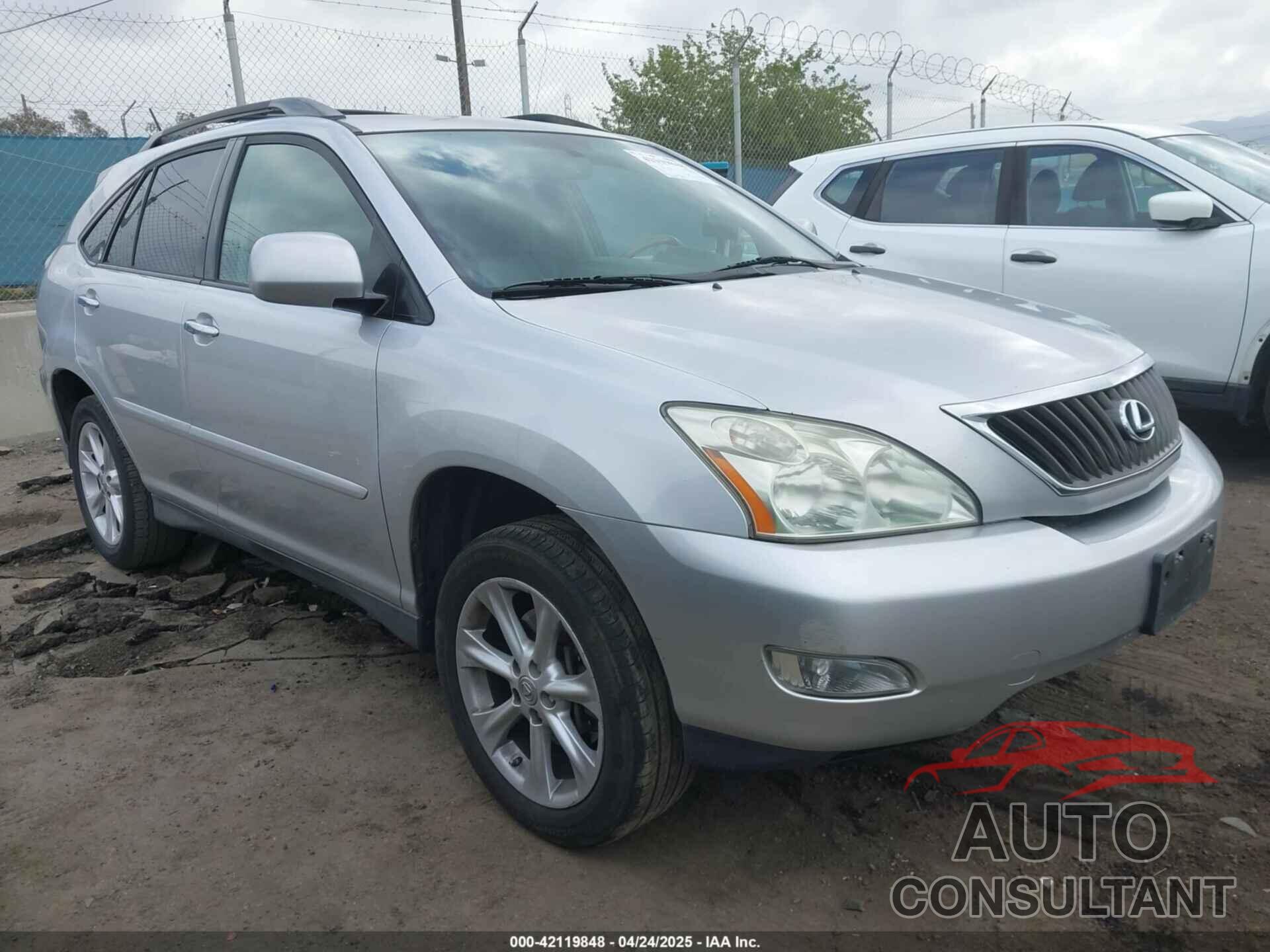LEXUS RX 350 2009 - 2T2GK31U99C079341