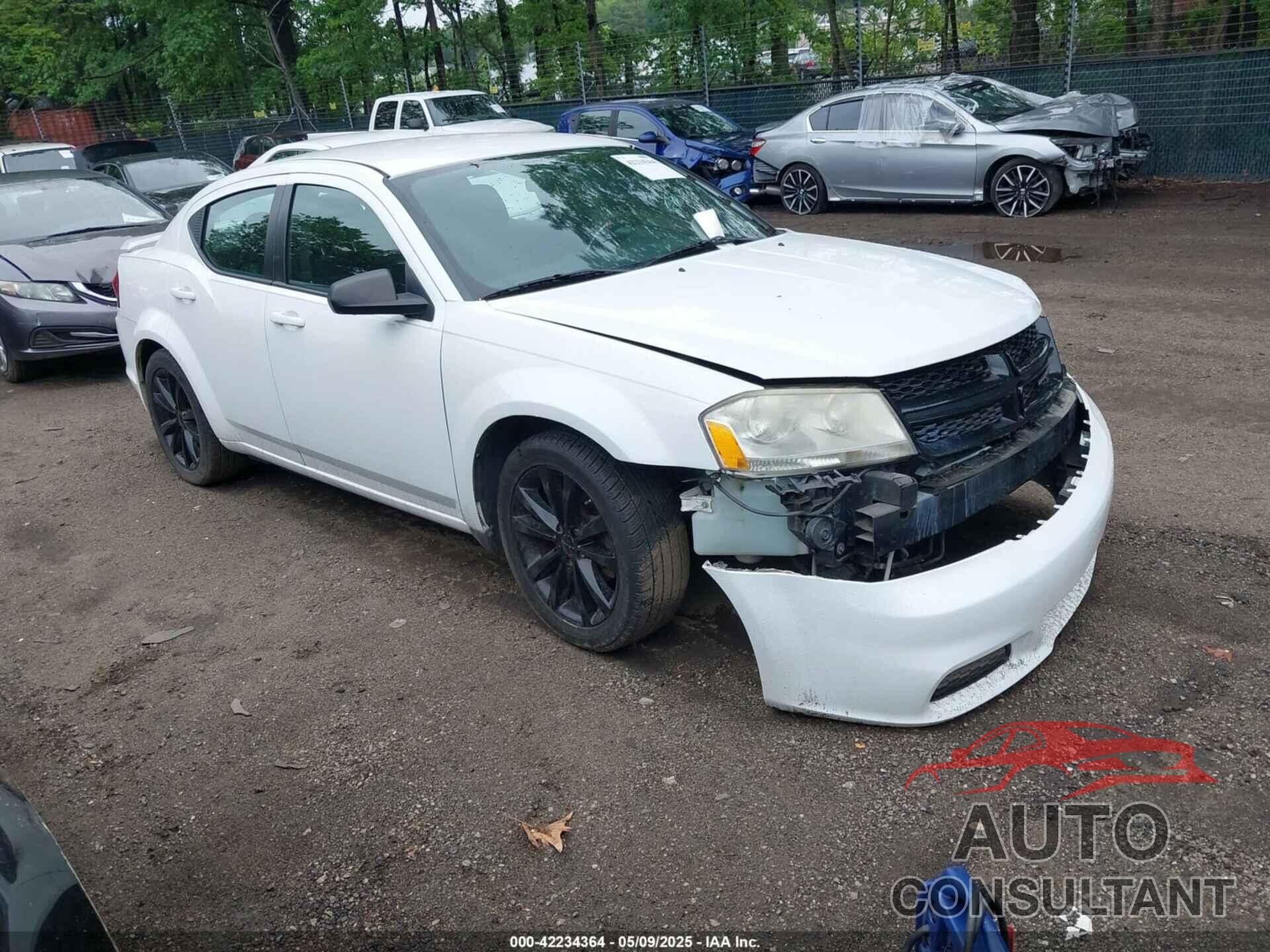 DODGE AVENGER 2014 - 1C3CDZAB0EN148086