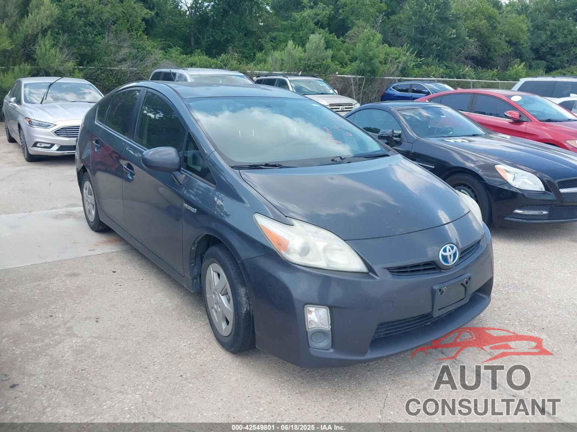 TOYOTA PRIUS 2010 - JTDKN3DU4A0067887