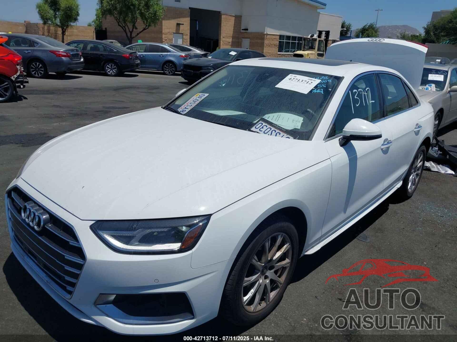 AUDI A4 2022 - WAUABAF44NN000833