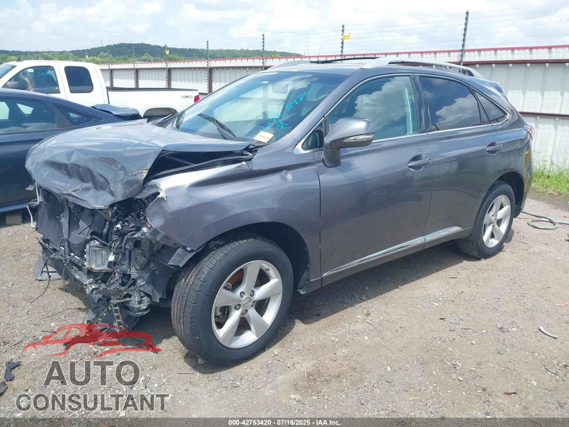 LEXUS RX 350 2013 - 2T2BK1BA5DC215914