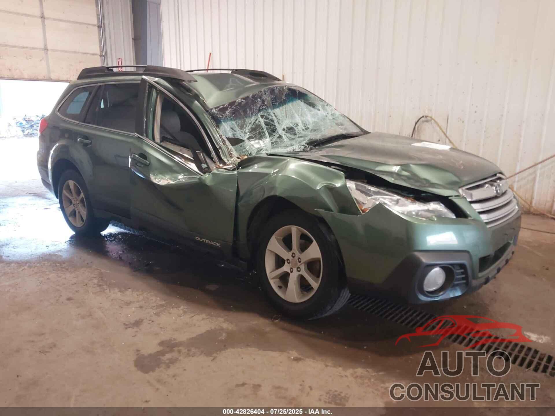 SUBARU OUTBACK 2013 - 4S4BRCCC1D3289962