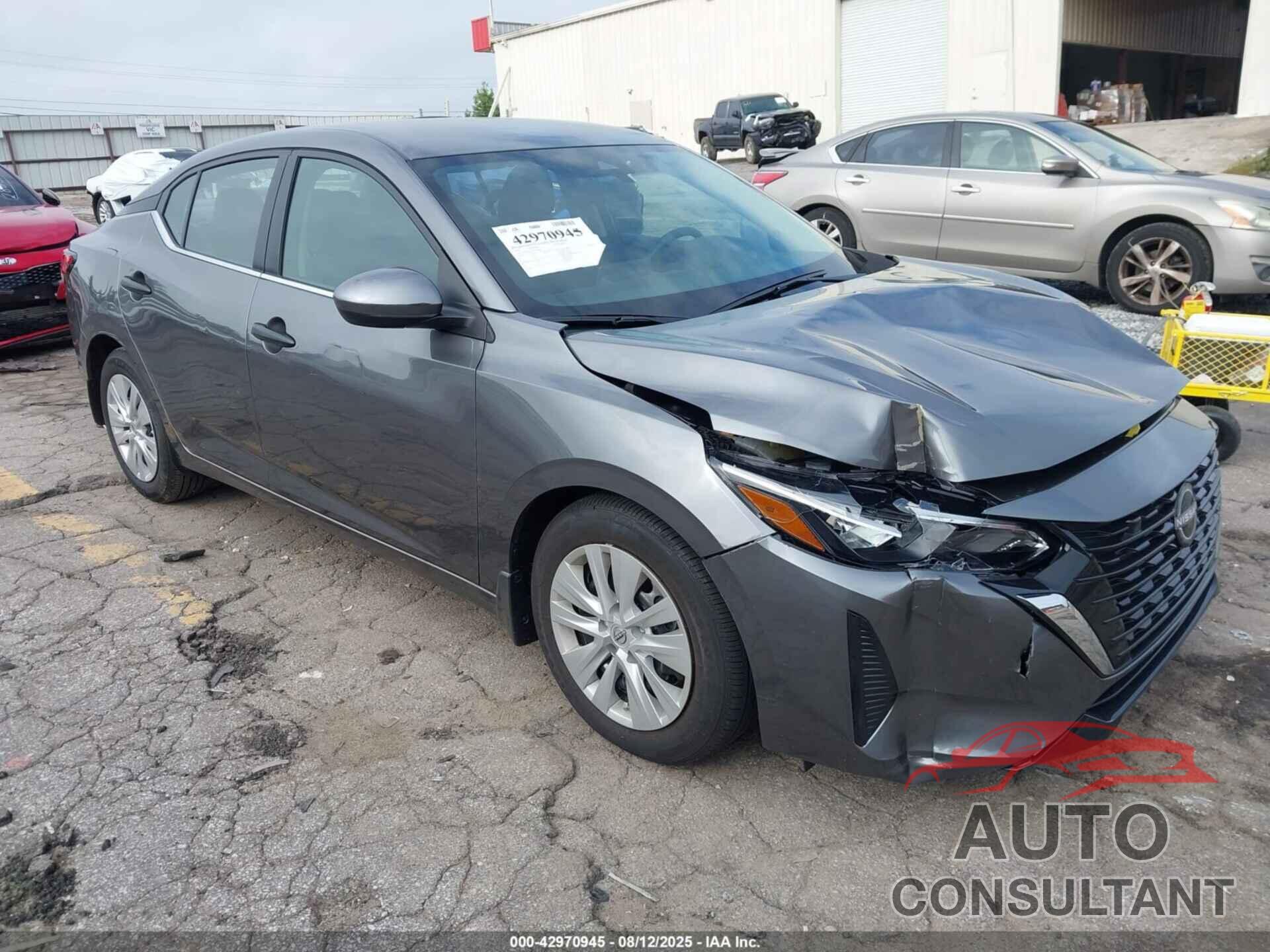 NISSAN SENTRA 2025 - 3N1AB8BV2SY349825