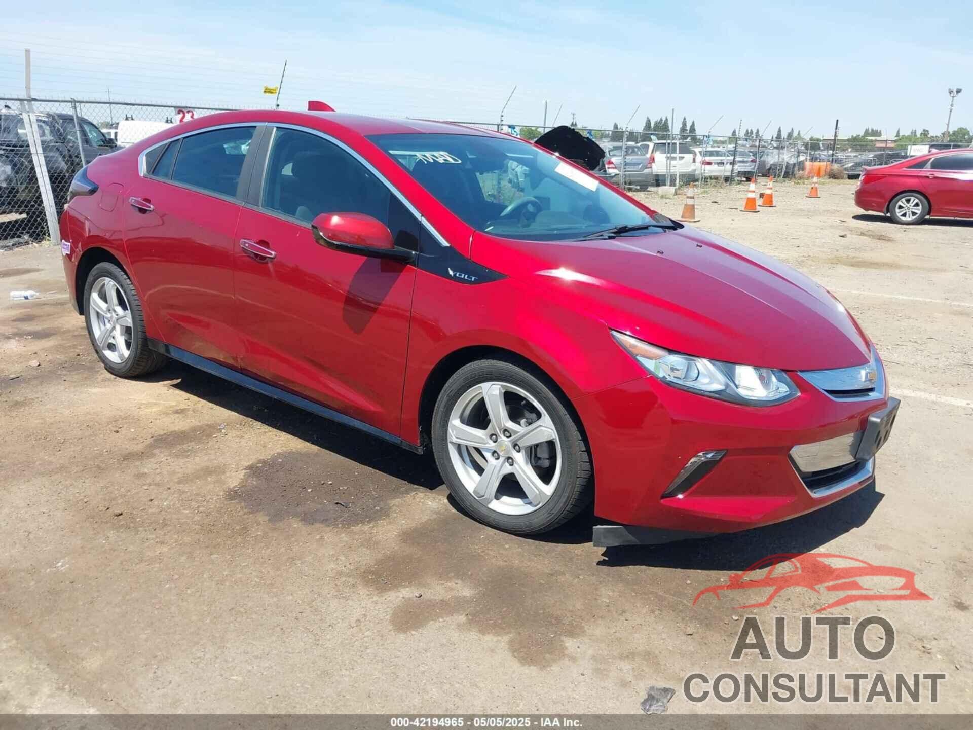 CHEVROLET VOLT 2018 - 1G1RC6S58JU151472
