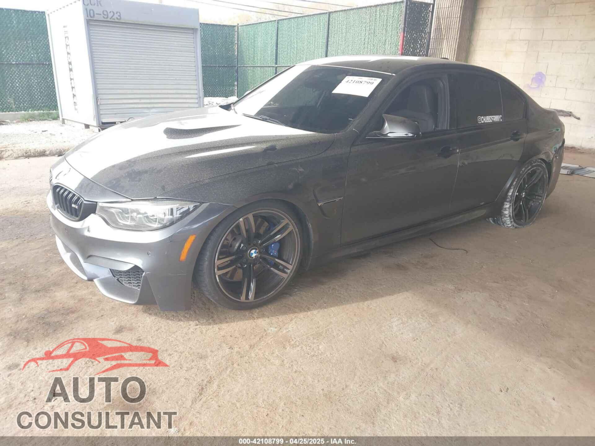 BMW M3 2018 - WBS8M9C56J5J78396