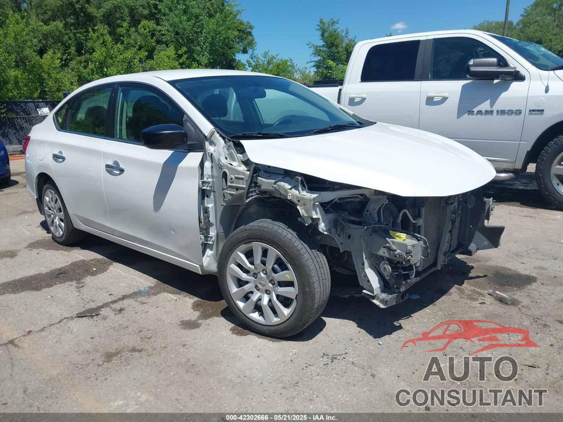 NISSAN SENTRA 2017 - 3N1AB7AP3HY337169