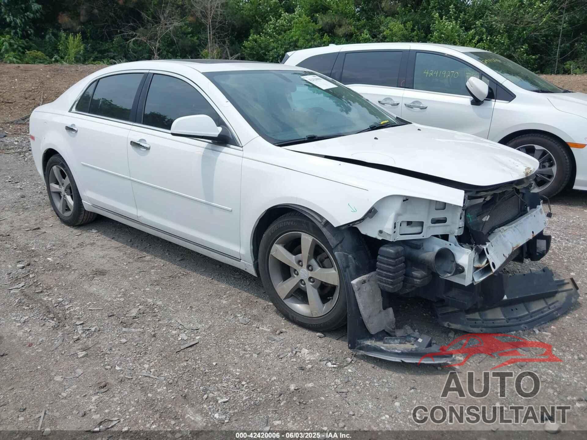 CHEVROLET MALIBU 2012 - 1G1ZC5E01CF252600