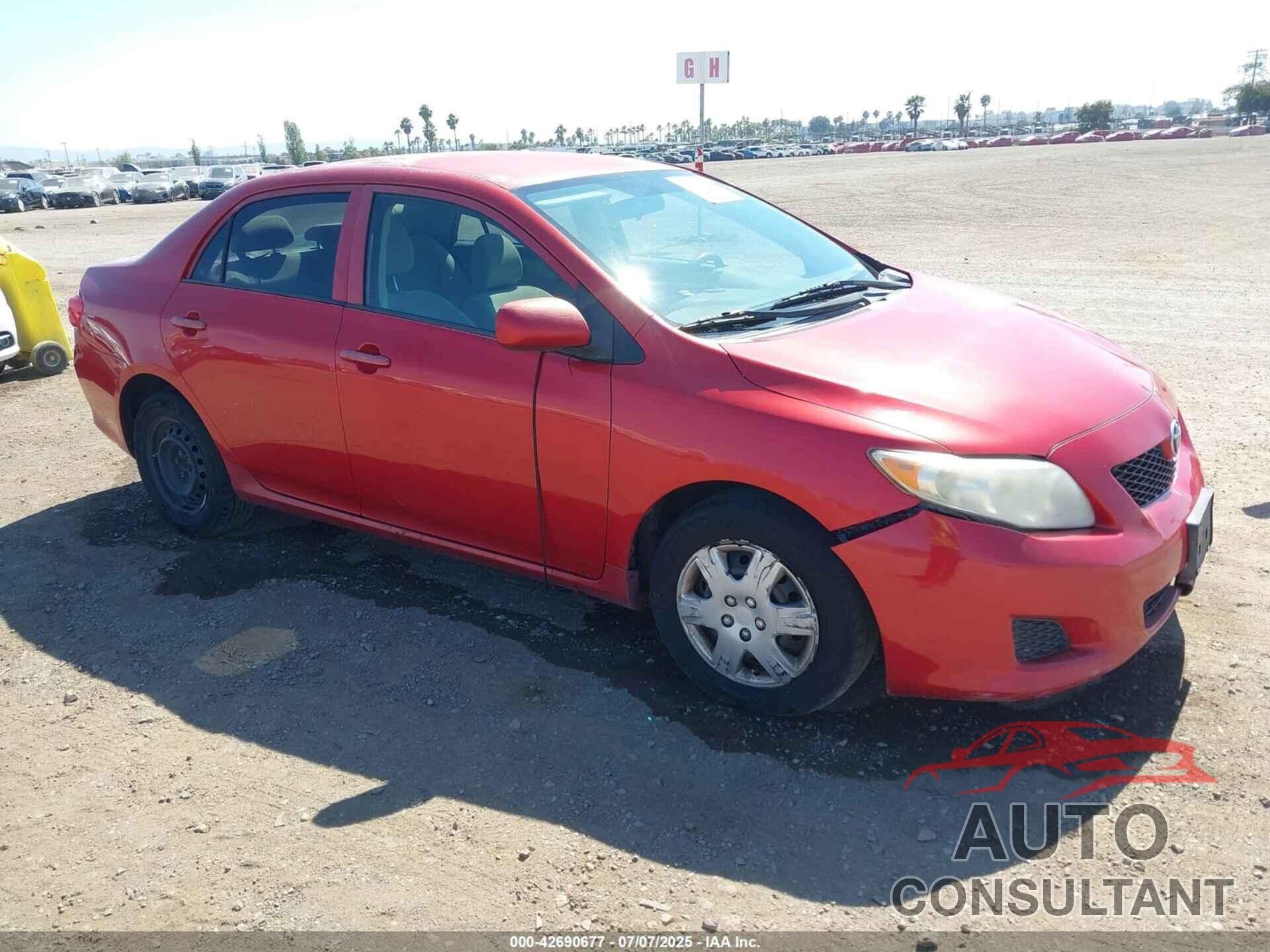 TOYOTA COROLLA 2010 - 2T1BU4EE5AC420692