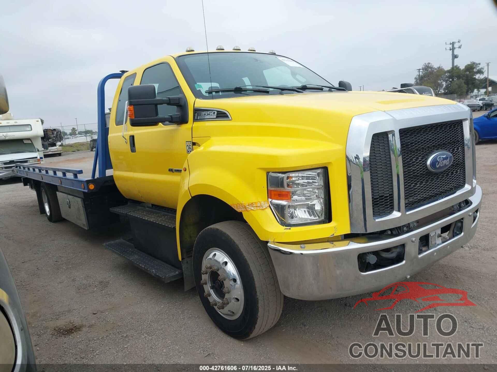 FORD F650 2019 - 1FDWX6DC4KDF08475