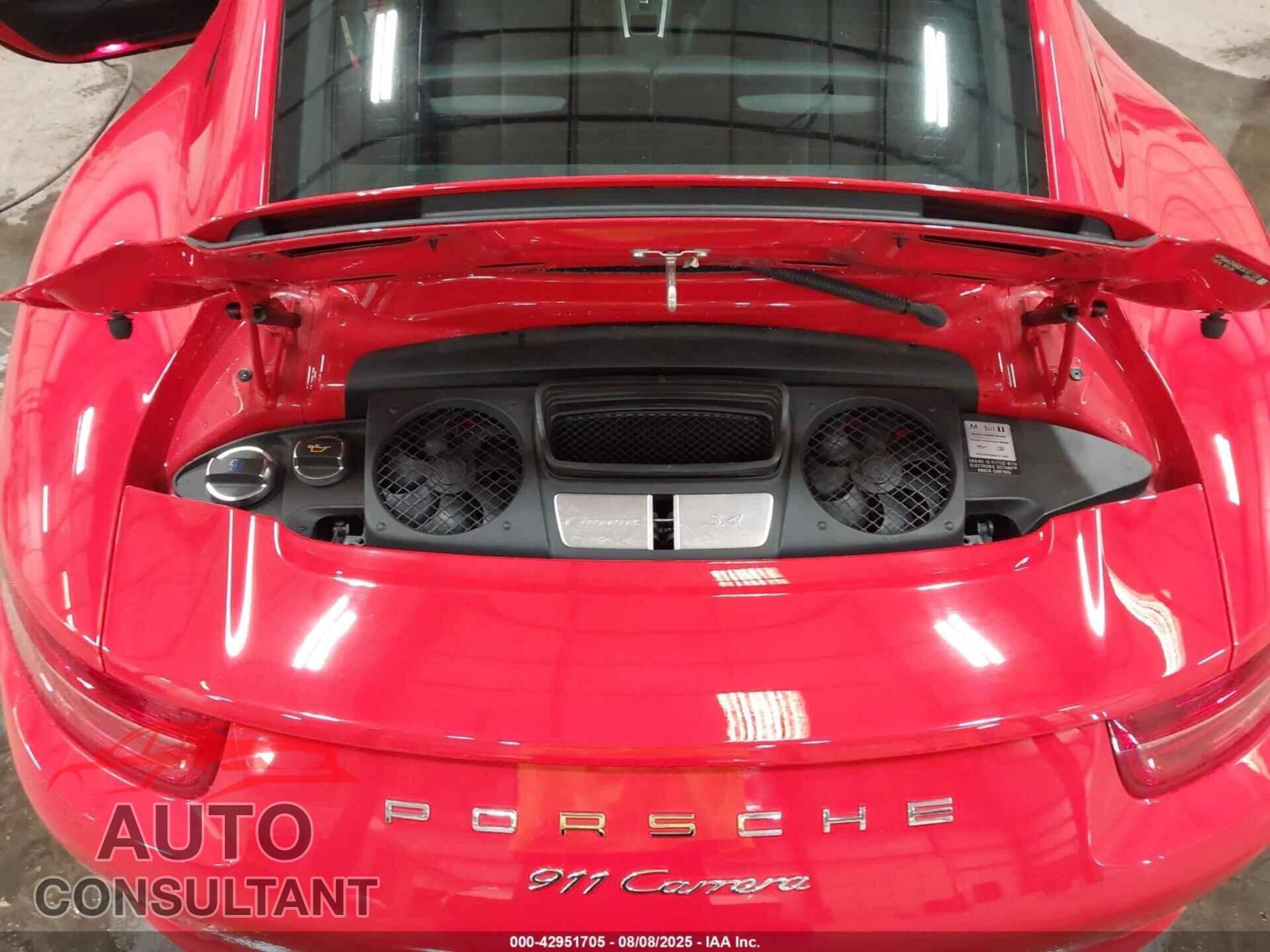 PORSCHE 911 2014 - WP0AA2A90ES107720