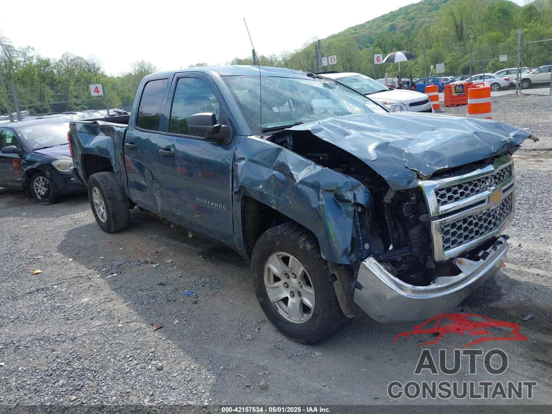 CHEVROLET SILVERADO 1500 2014 - 1GCVKREH7EZ173908