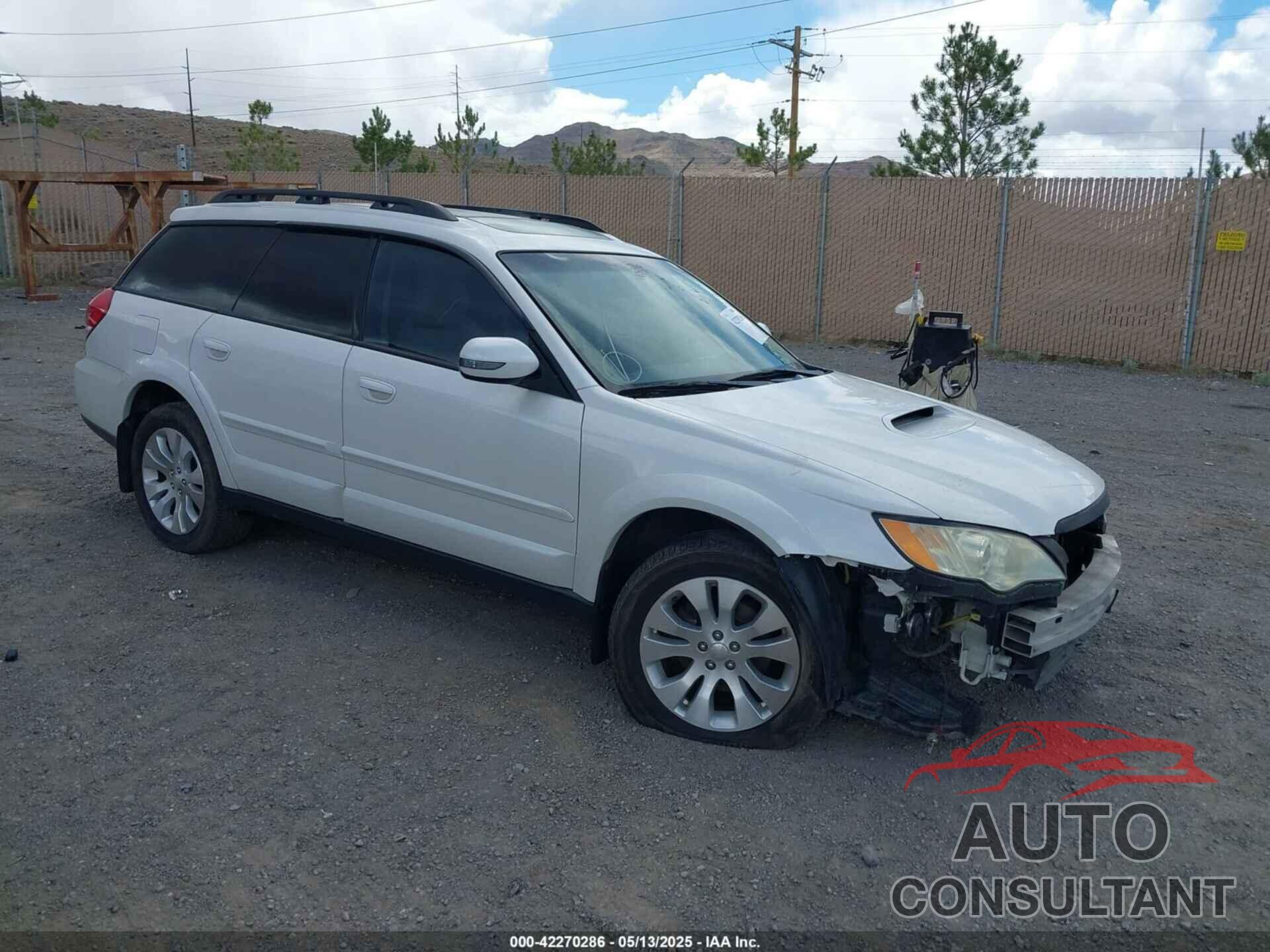SUBARU OUTBACK 2009 - 4S4BP63C996317200