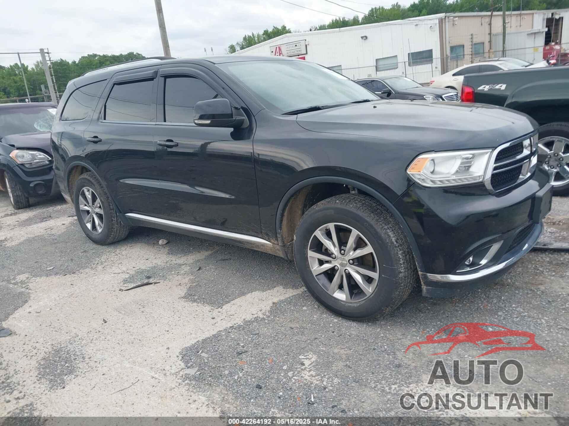 DODGE DURANGO 2016 - 1C4RDJDG3GC374717