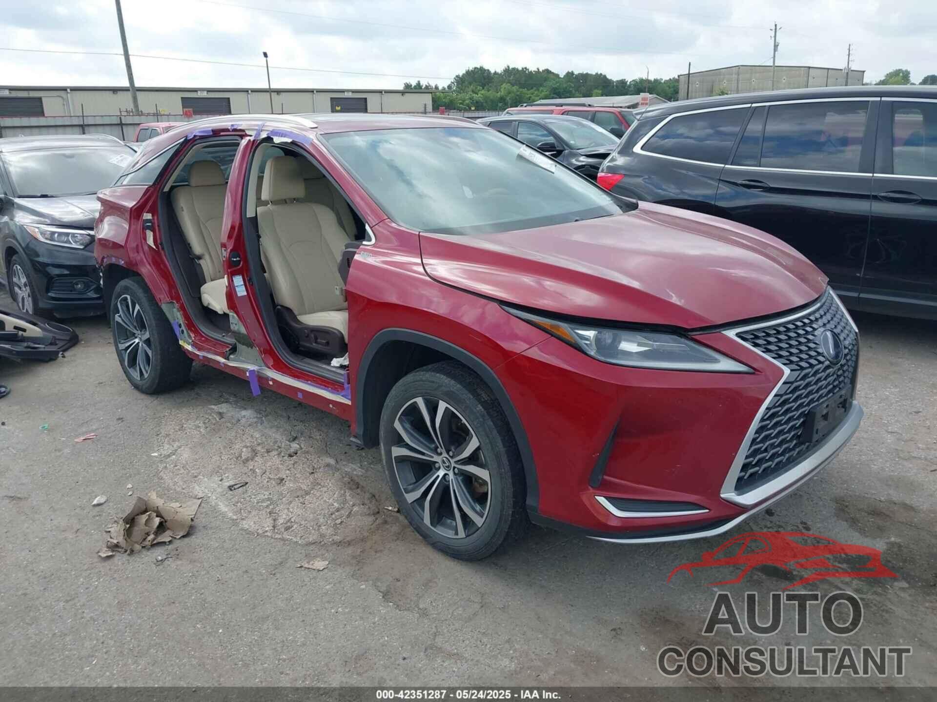 LEXUS RX 450H 2020 - 2T2HGMDA8LC056606