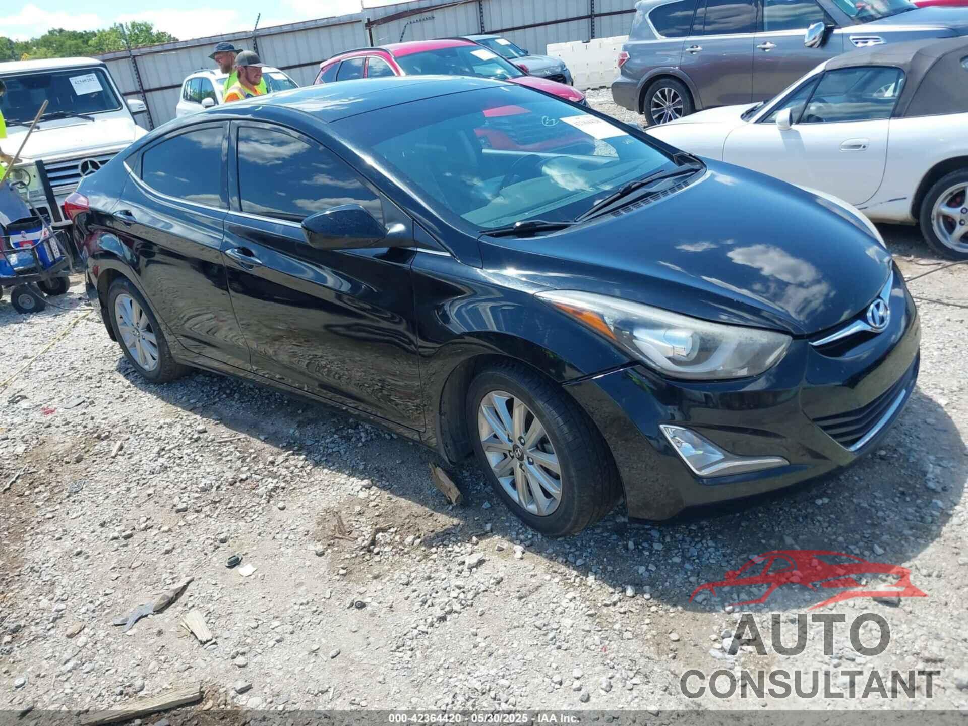 HYUNDAI ELANTRA 2015 - KMHDH4AE5FU301081