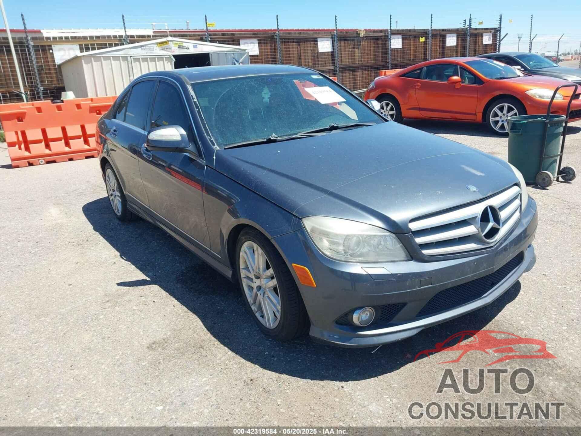 MERCEDES-BENZ C 300 2009 - WDDGF81X19R078325