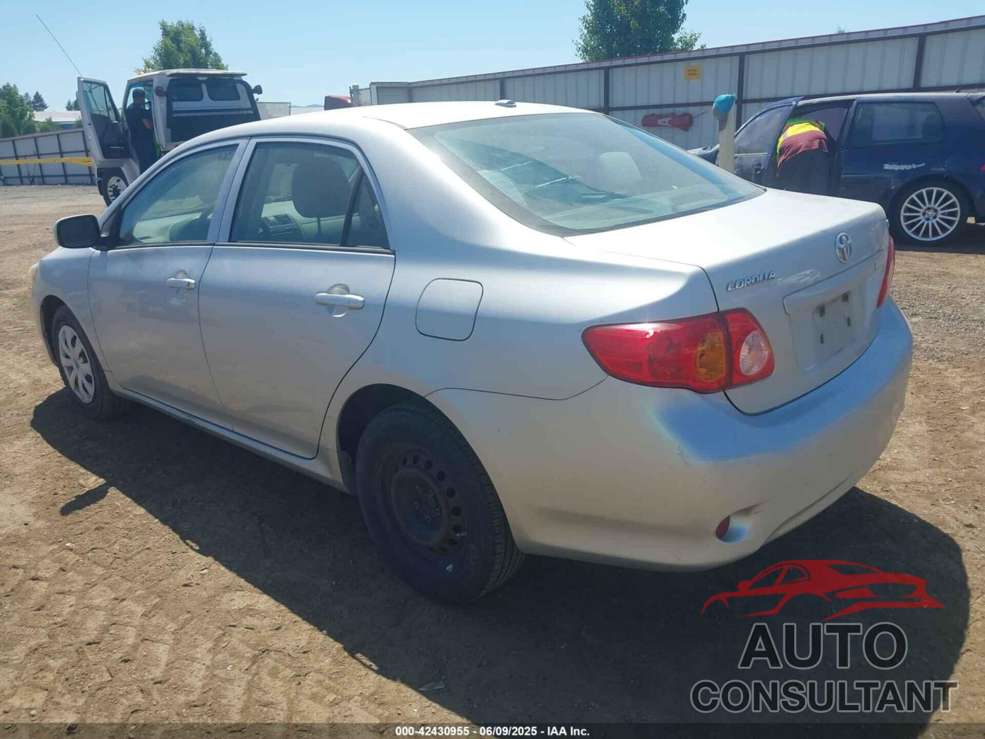 TOYOTA COROLLA 2009 - 1NXBU40E39Z131425