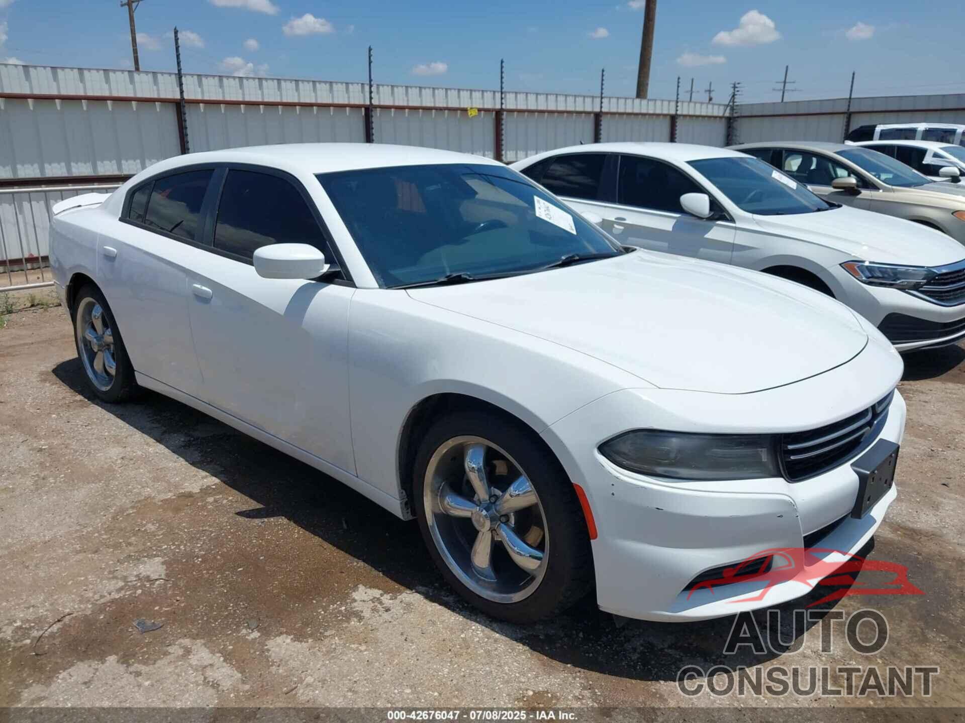 DODGE CHARGER 2016 - 2C3CDXBG8GH186255