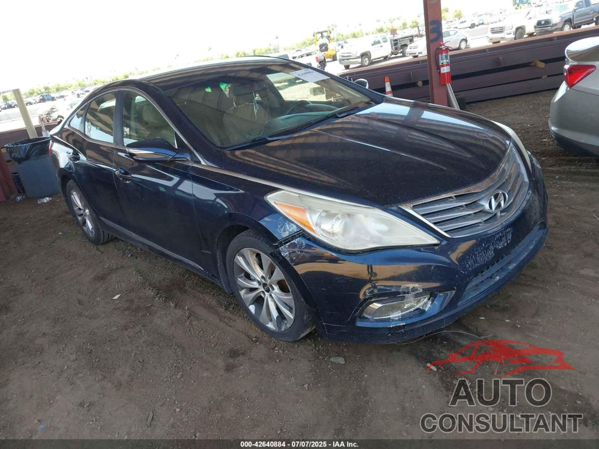 HYUNDAI AZERA 2013 - KMHFG4JG3DA221676