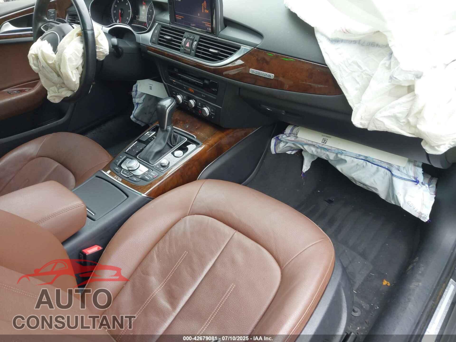 AUDI A6 2016 - WAUGFAFC8GN048361