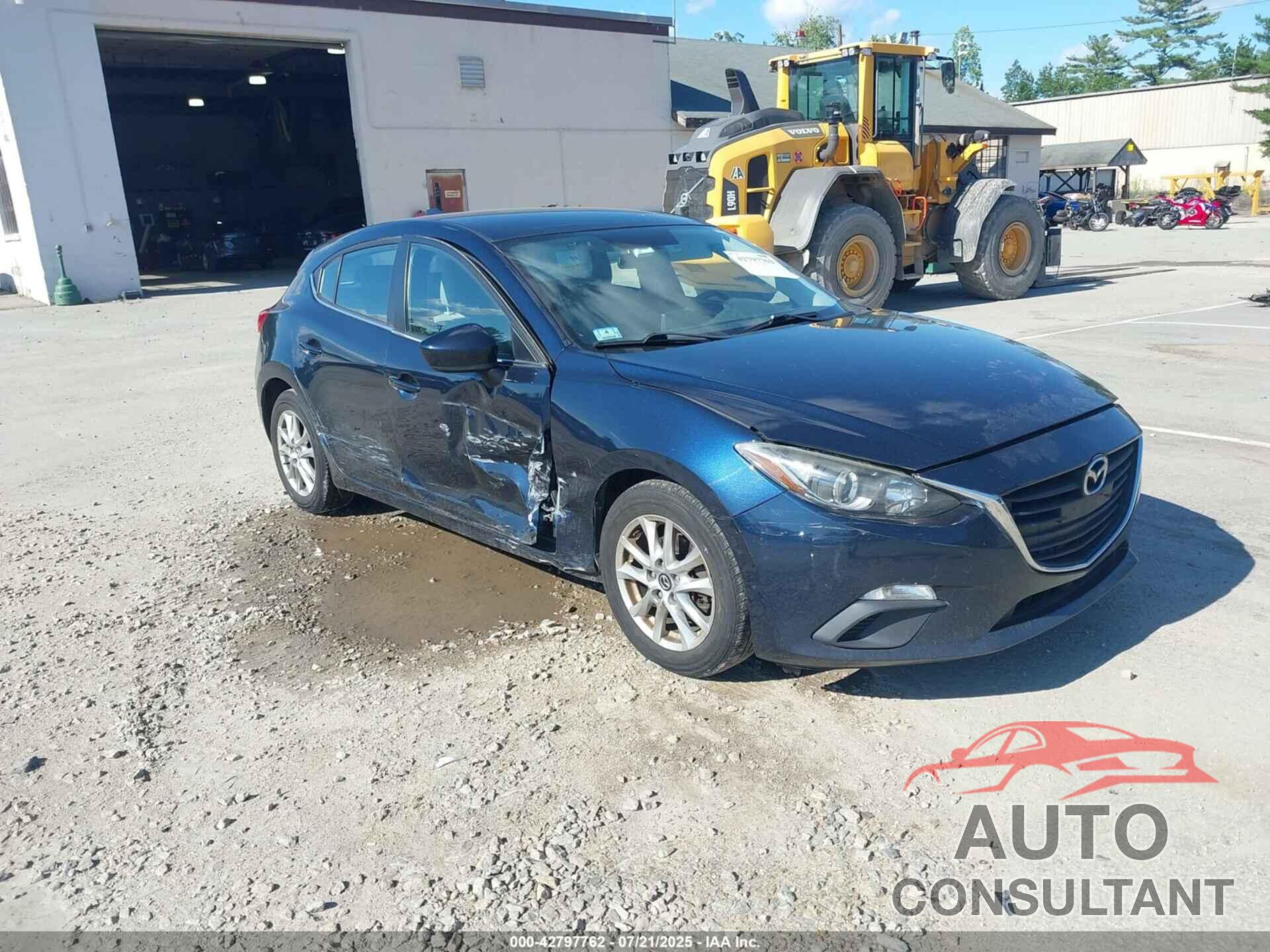 MAZDA MAZDA3 2014 - JM1BM1L78E1118682