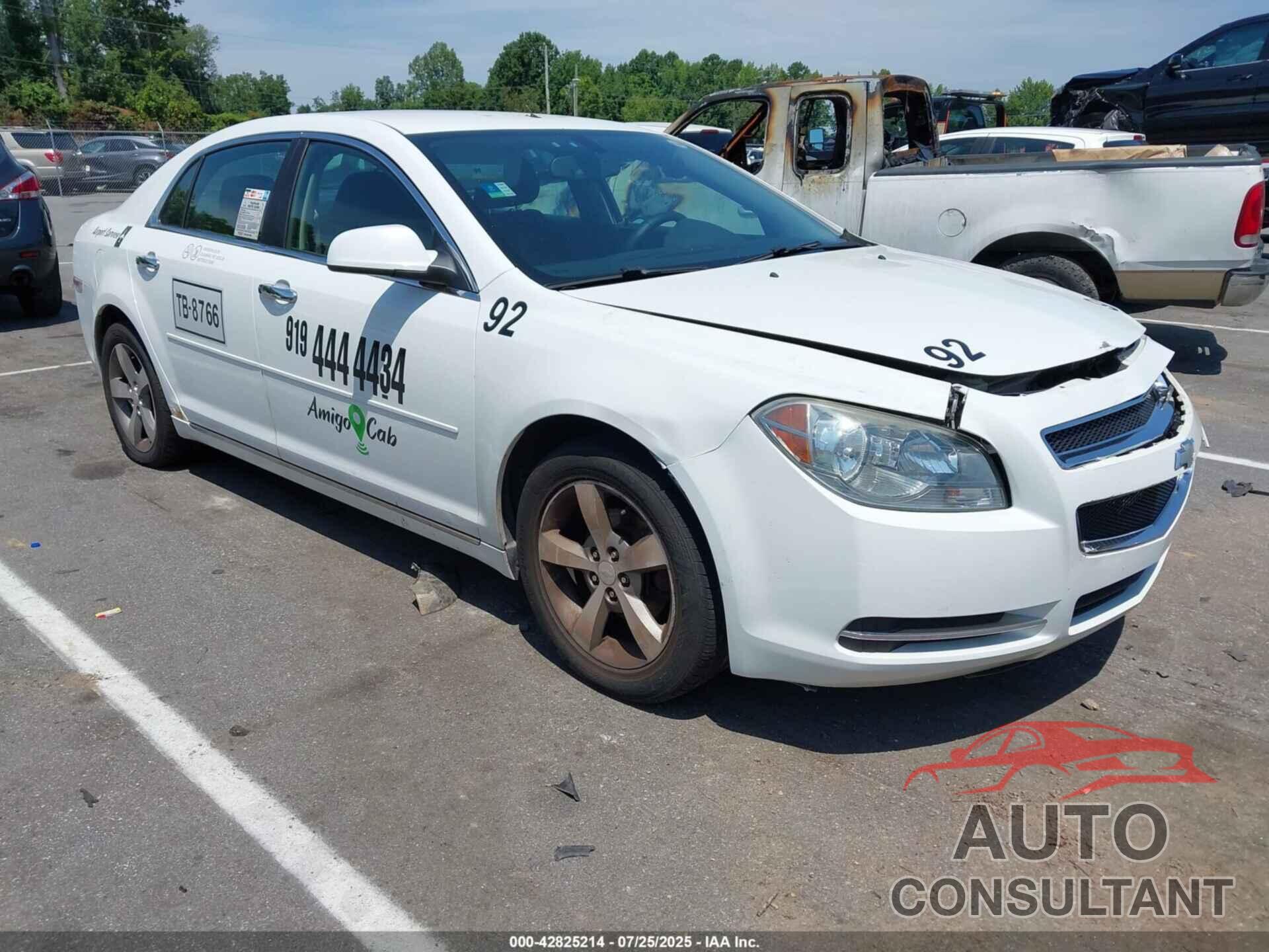 CHEVROLET MALIBU 2012 - 1G1ZC5E07CF350076