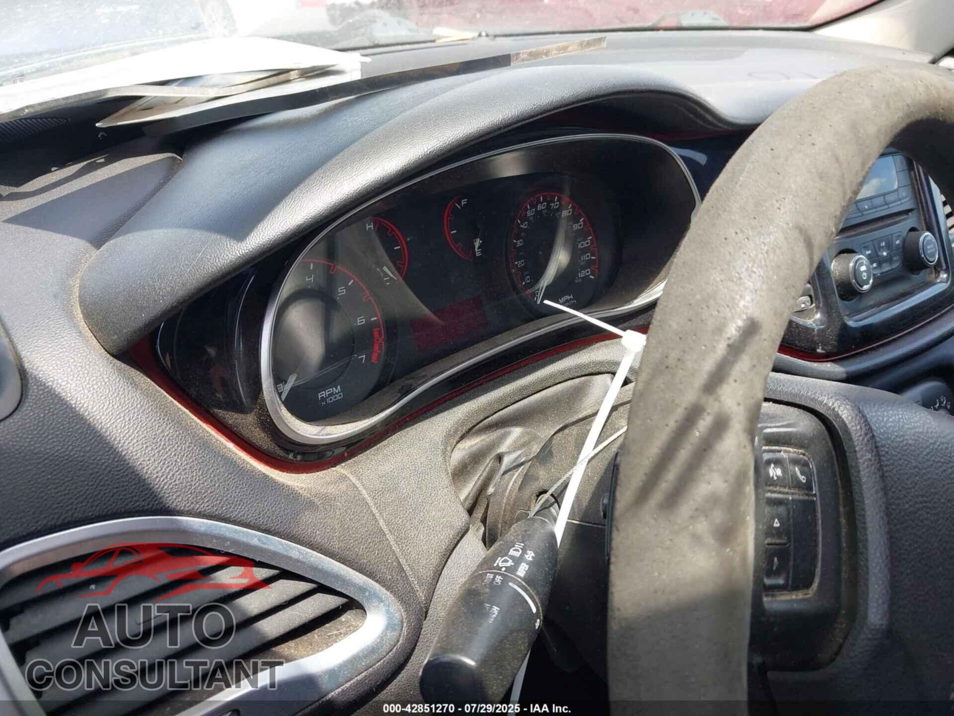 DODGE DART 2015 - 1C3CDFBB7FD172521