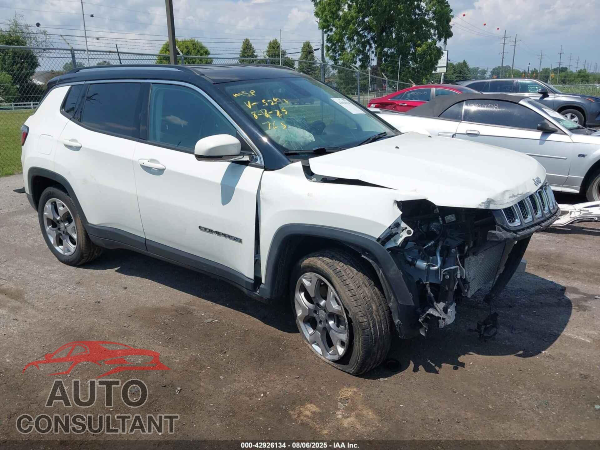 JEEP COMPASS 2020 - 3C4NJDCB5LT245293