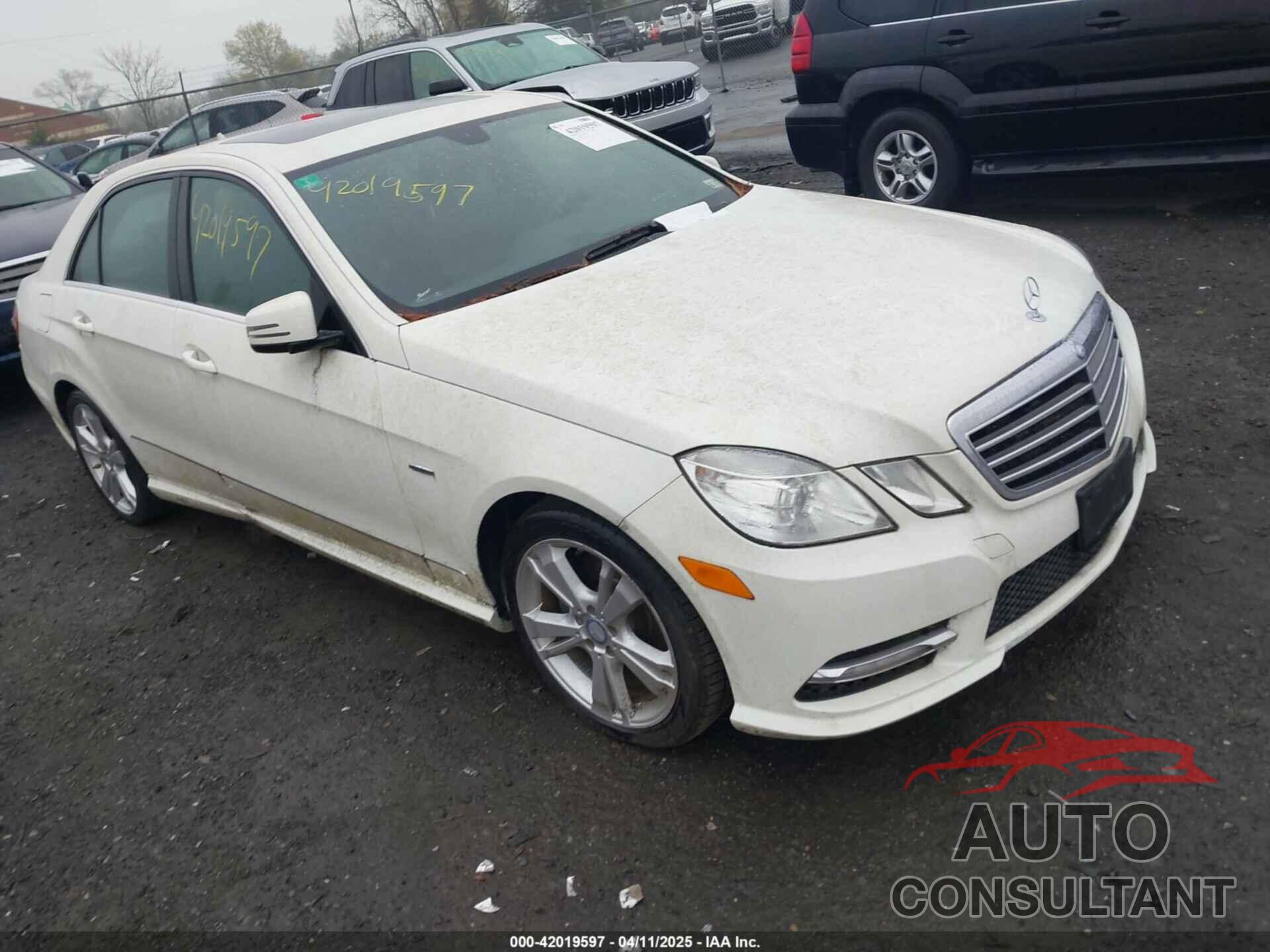 MERCEDES-BENZ E 350 2012 - WDDHF5KB4CA625129