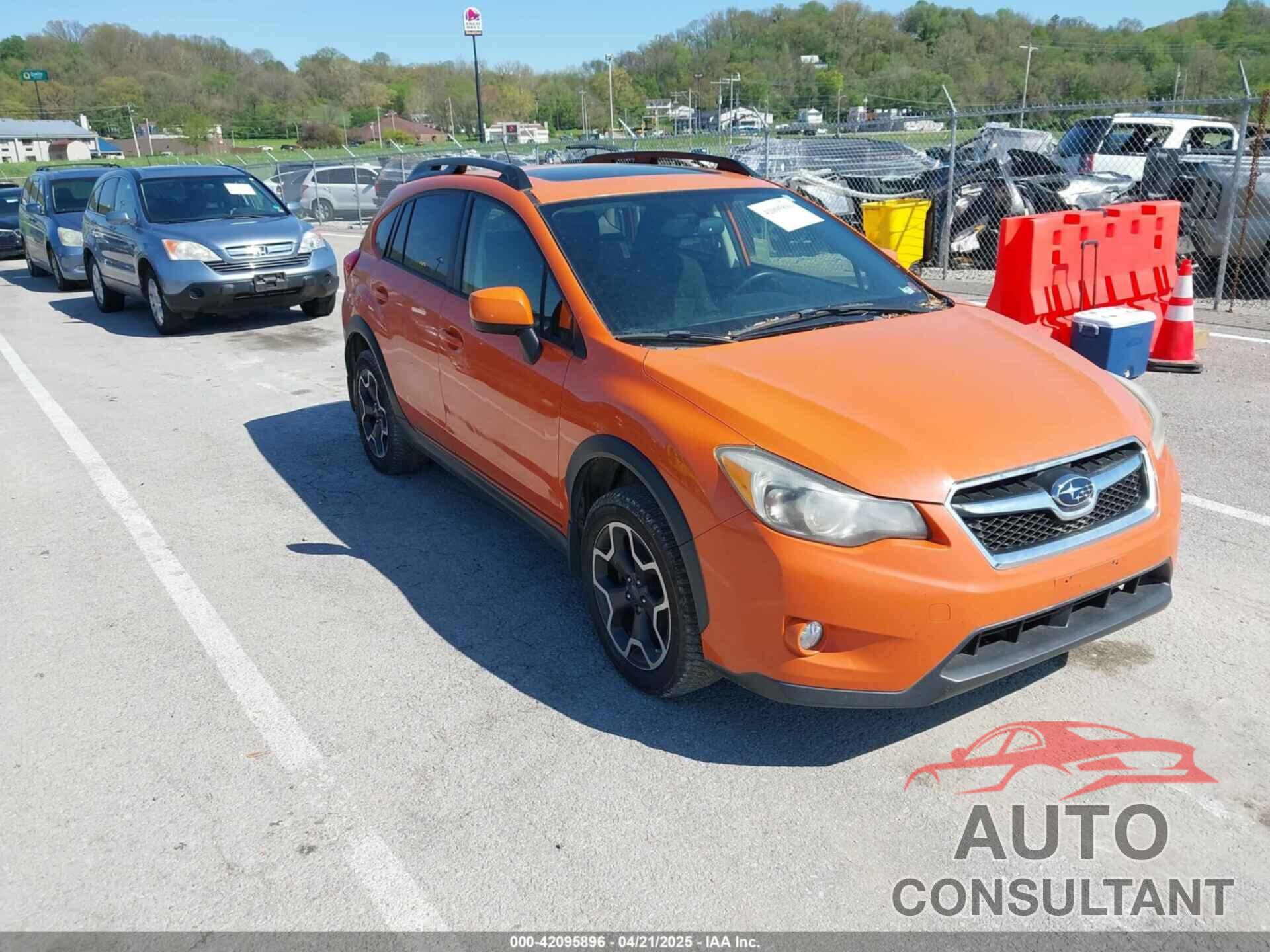 SUBARU XV CROSSTREK 2013 - JF2GPAVC2D2891276