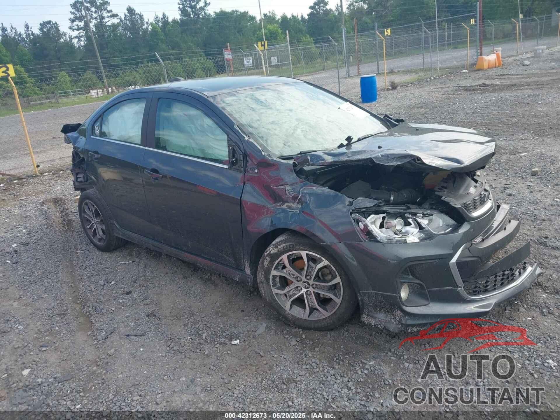 CHEVROLET SONIC 2020 - 1G1JD5SB7L4125541