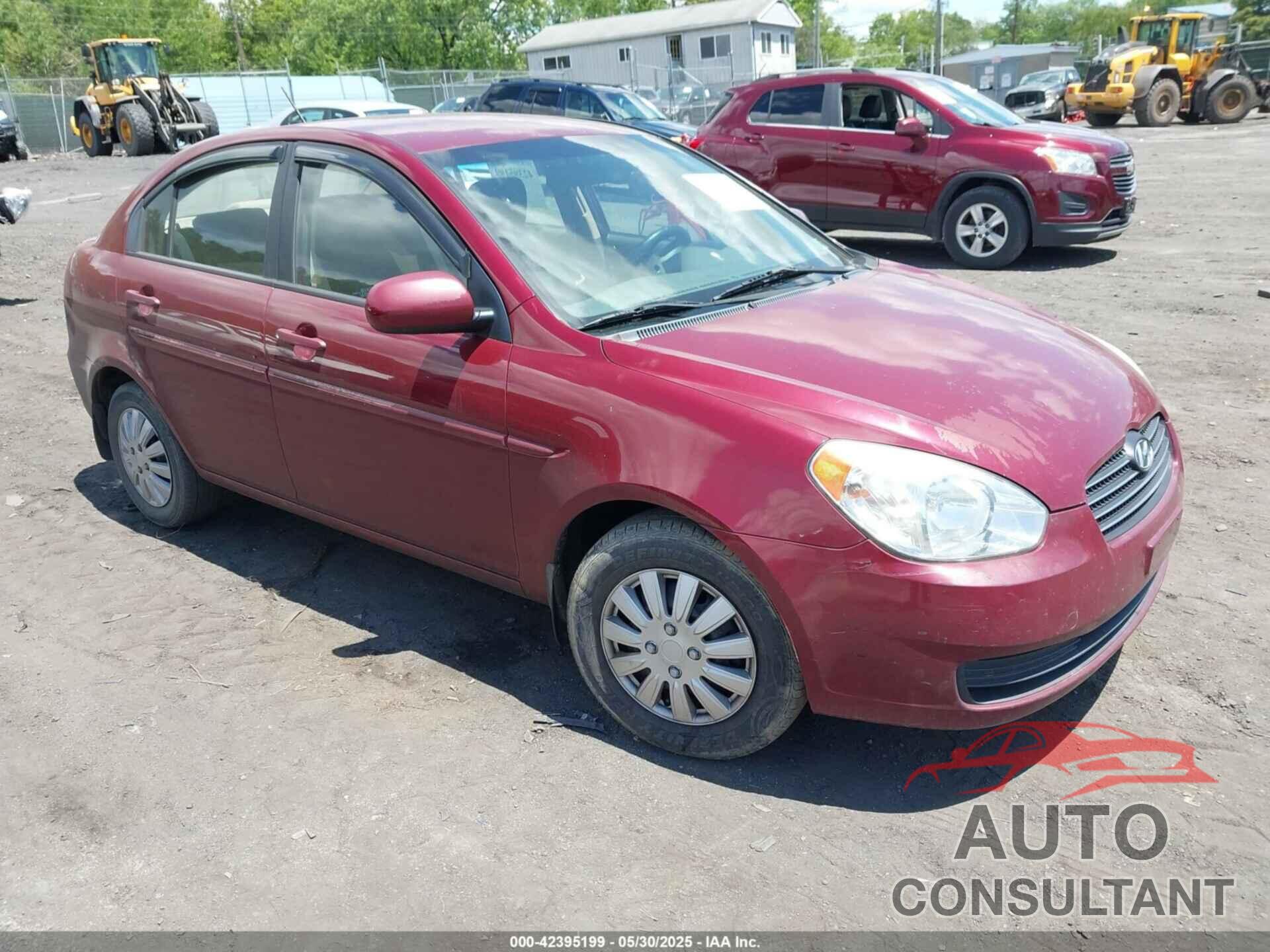 HYUNDAI ACCENT 2010 - KMHCN4AC7AU487380