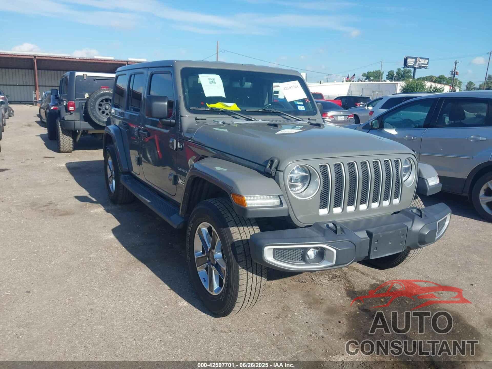 JEEP WRANGLER UNLIMITED 2020 - 1C4HJXEN8LW166829