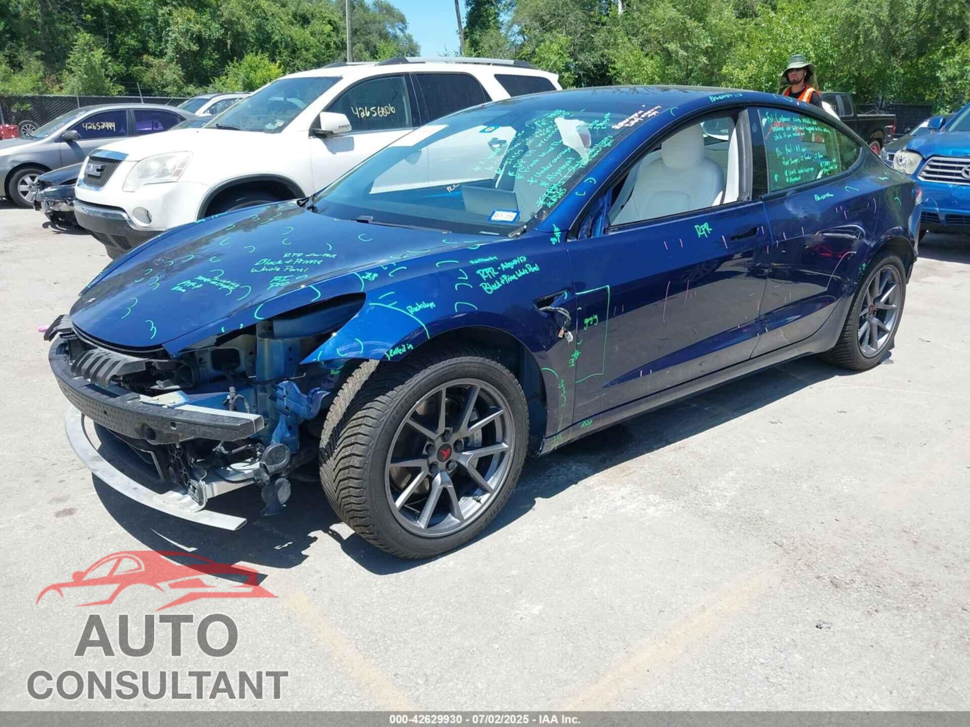 TESLA MODEL 3 2021 - 5YJ3E1EB4MF992925