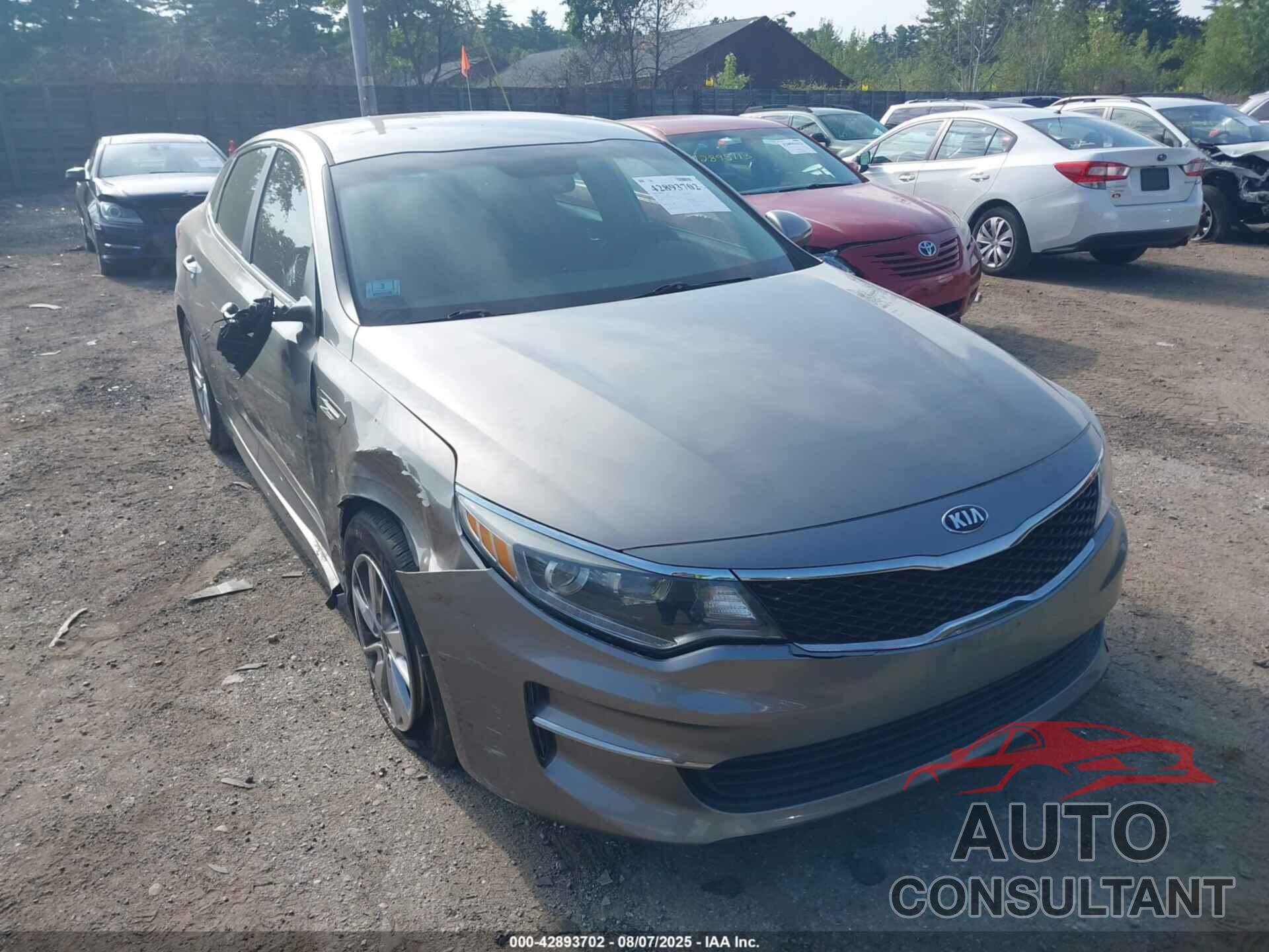 KIA OPTIMA 2016 - 5XXGT4L39GG089269