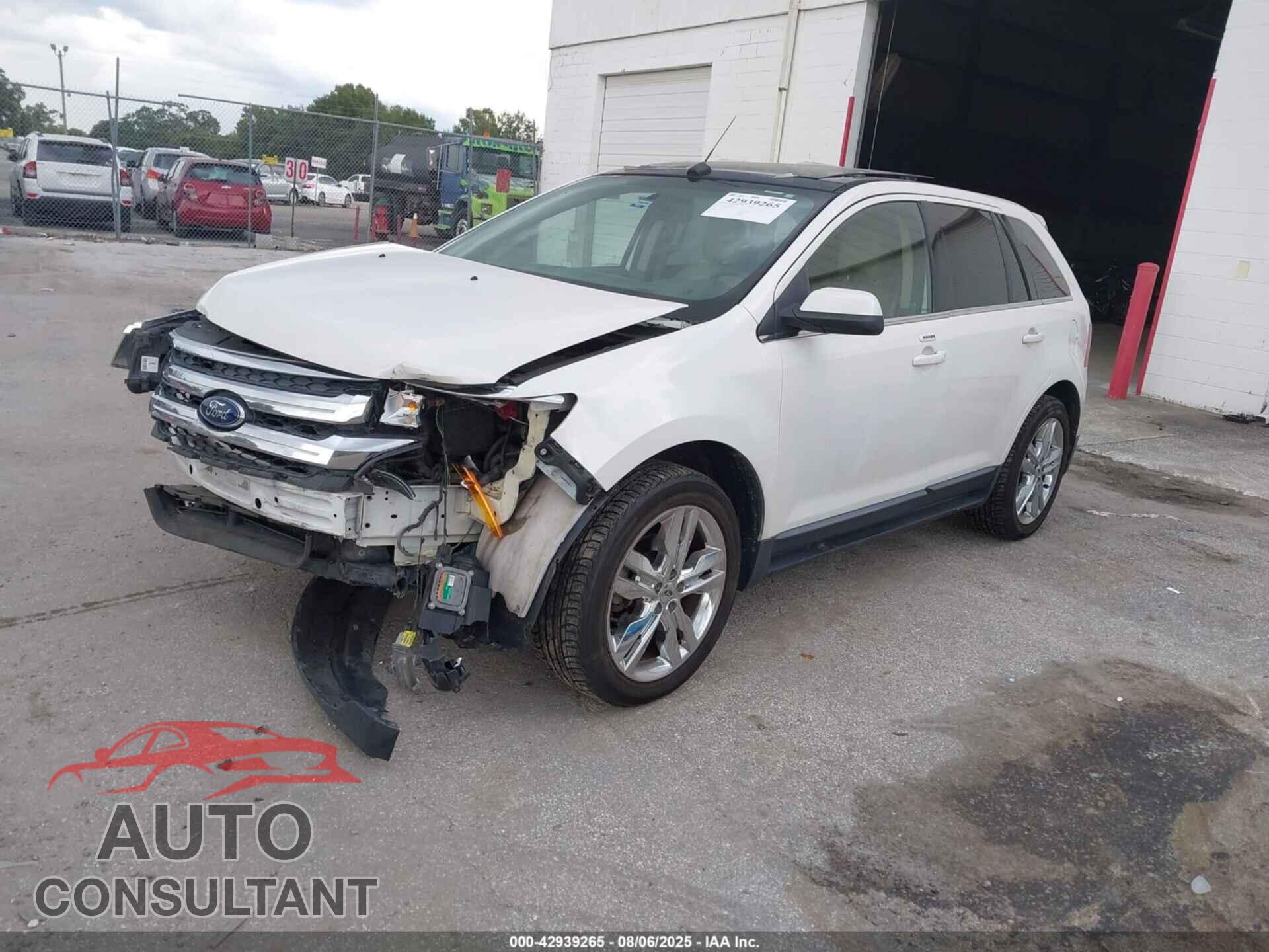 FORD EDGE 2012 - 2FMDK3K92CBA09936