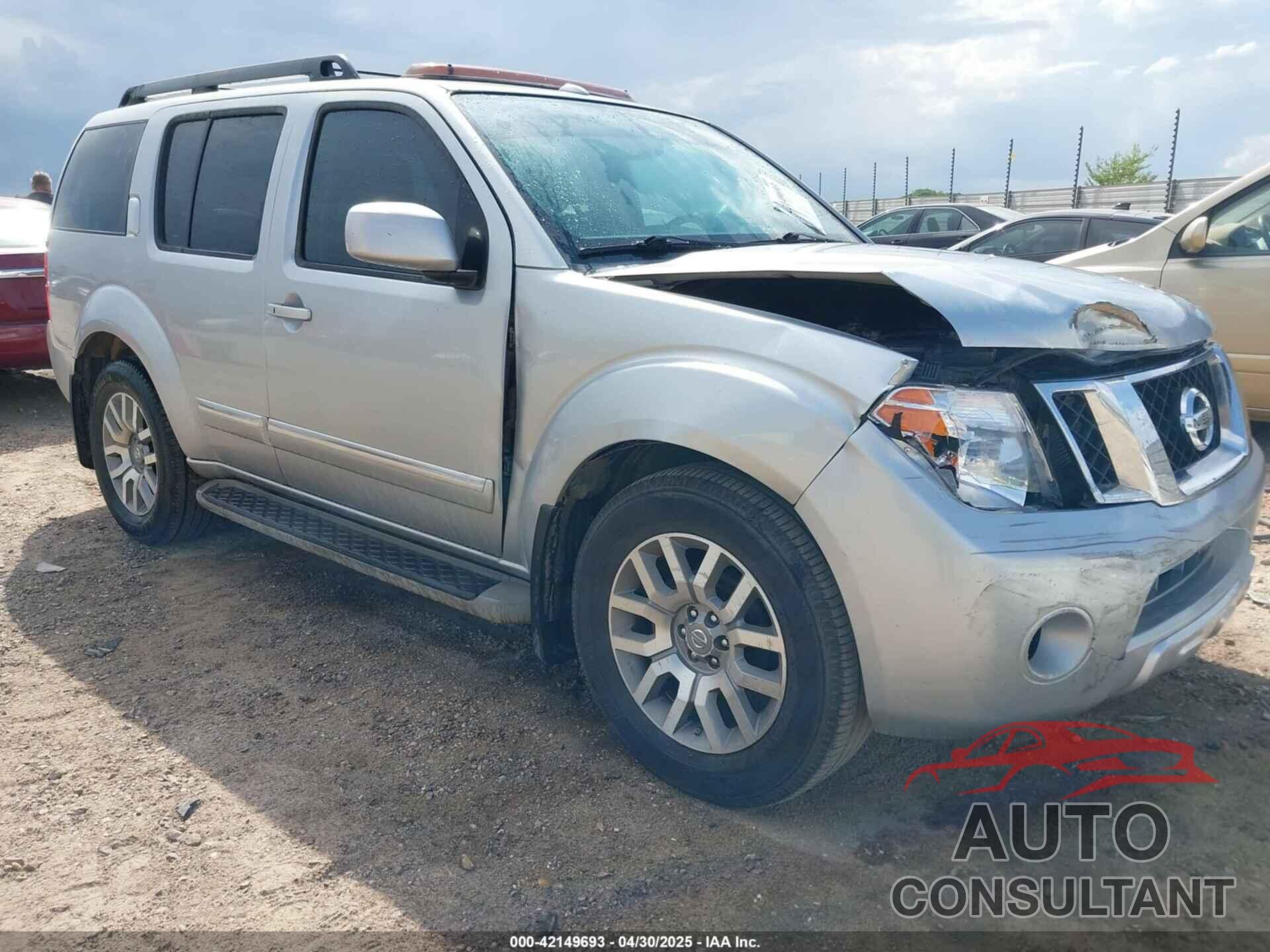 NISSAN PATHFINDER 2010 - 5N1AR1NN2AC606304