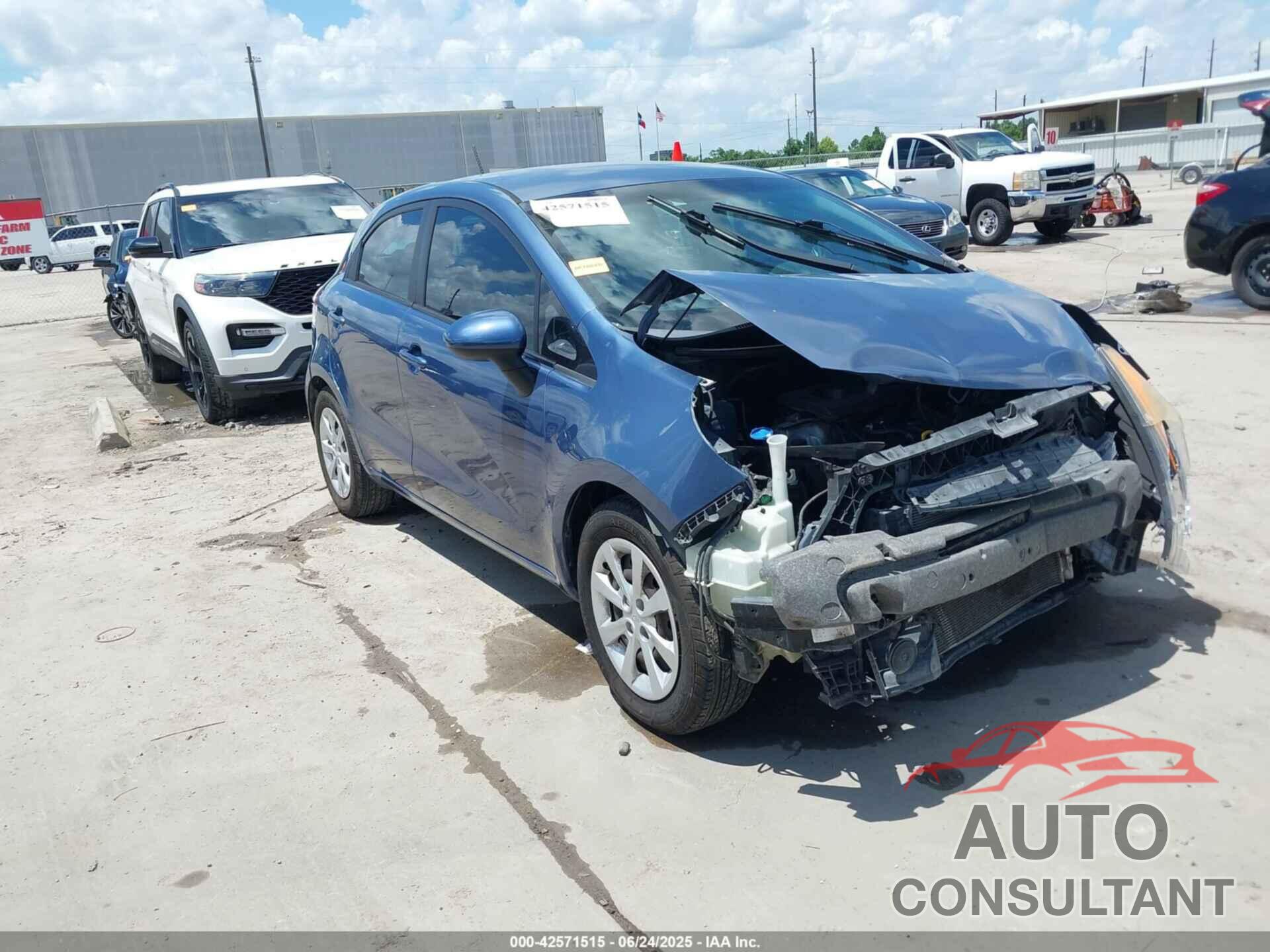 KIA RIO 2016 - KNADM5A35G6597243