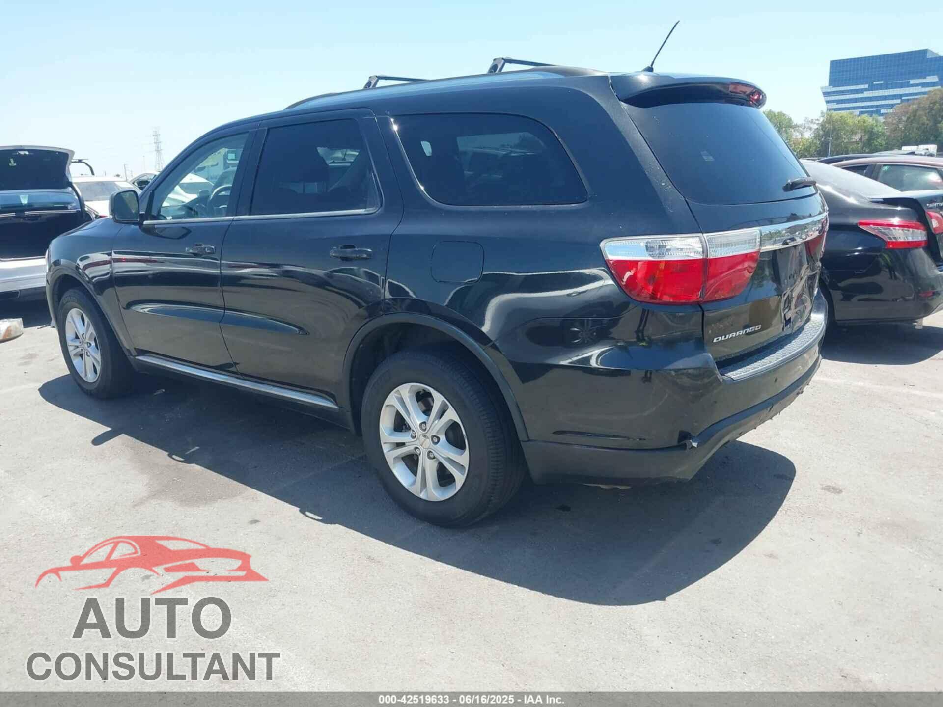 DODGE DURANGO 2012 - 1C4SDHDT5CC178179