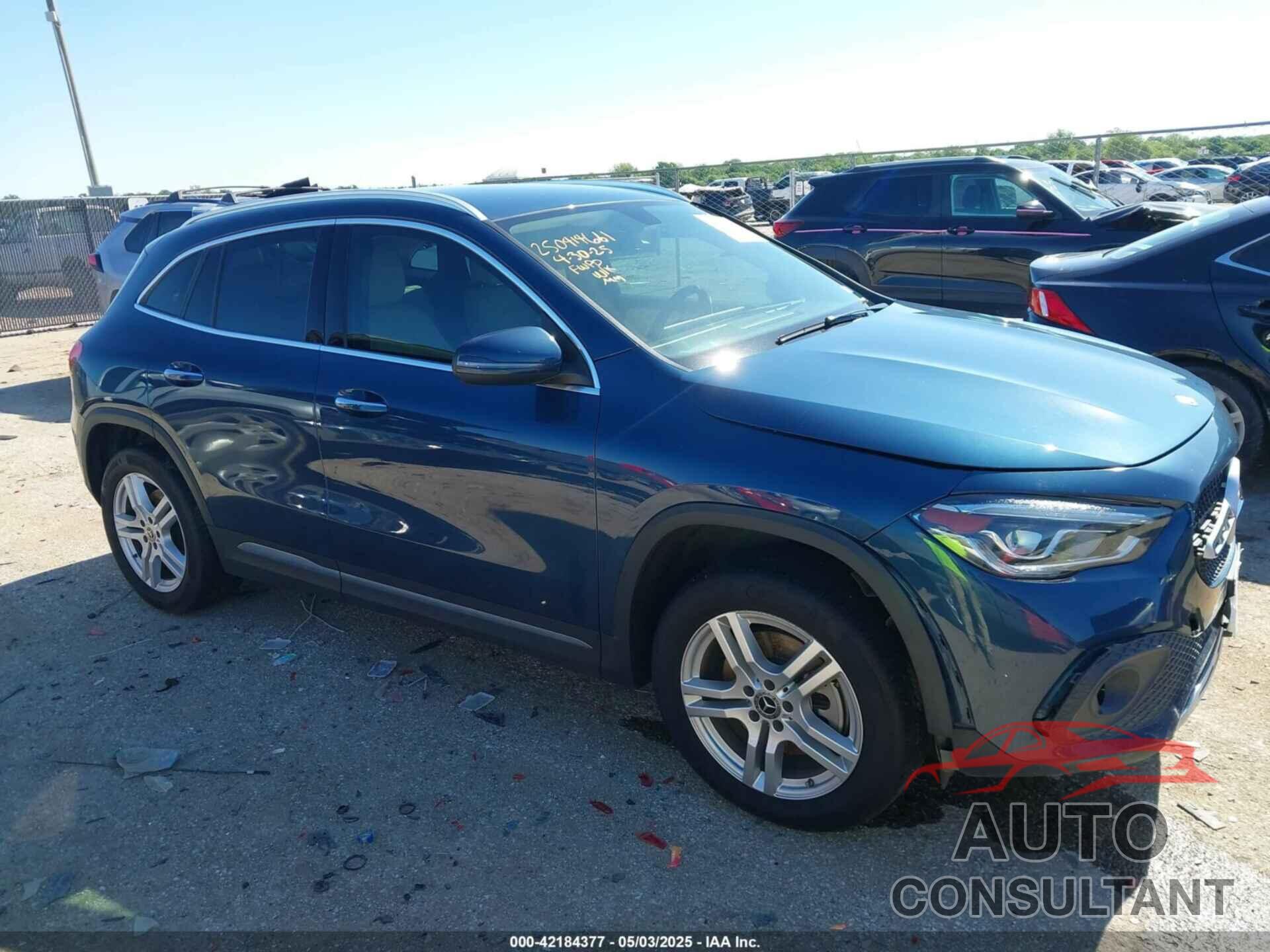 MERCEDES-BENZ GLA 250 2021 - W1N4N4GB9MJ168794