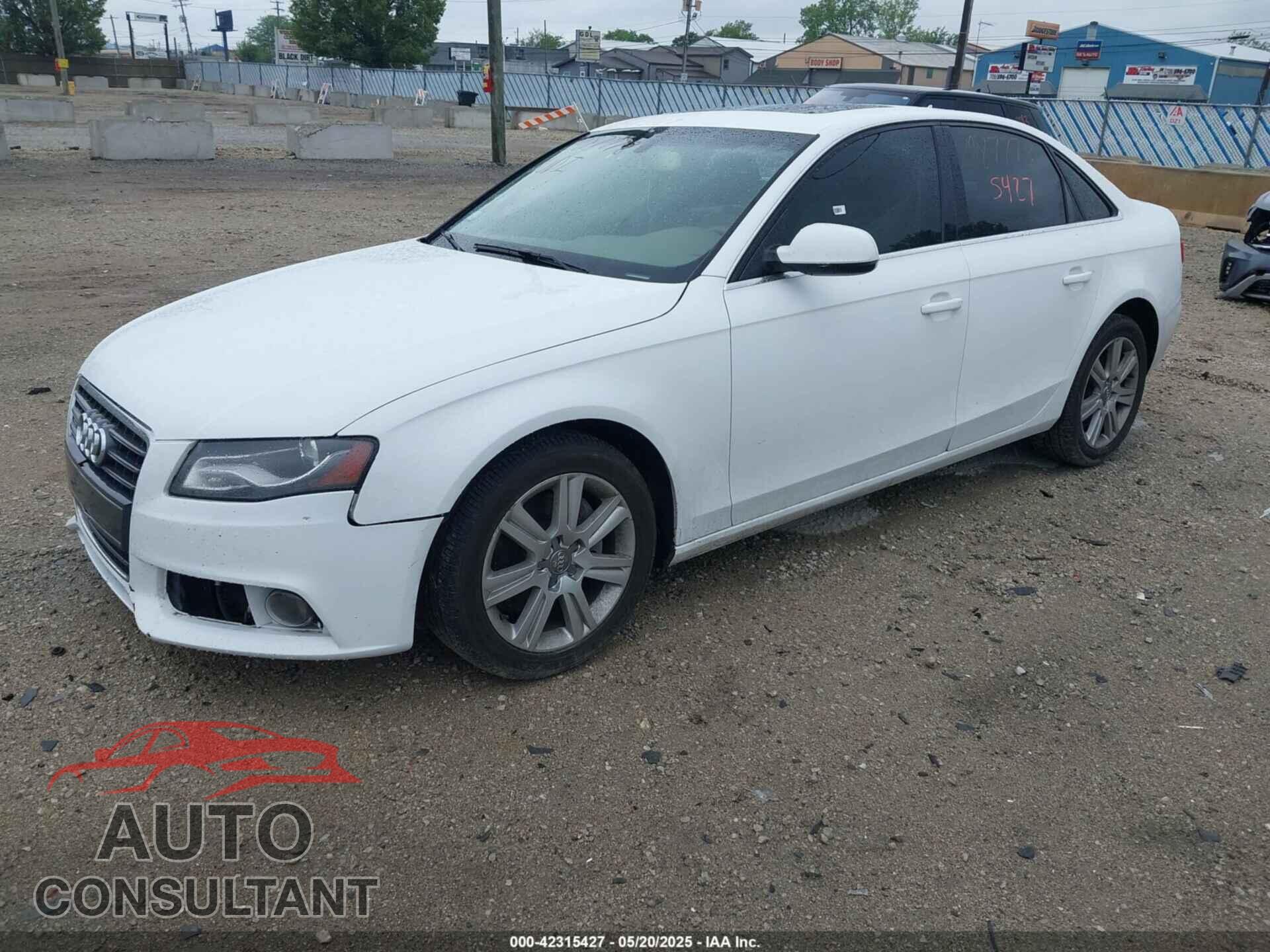 AUDI A4 2012 - WAUBFAFL4CN006208
