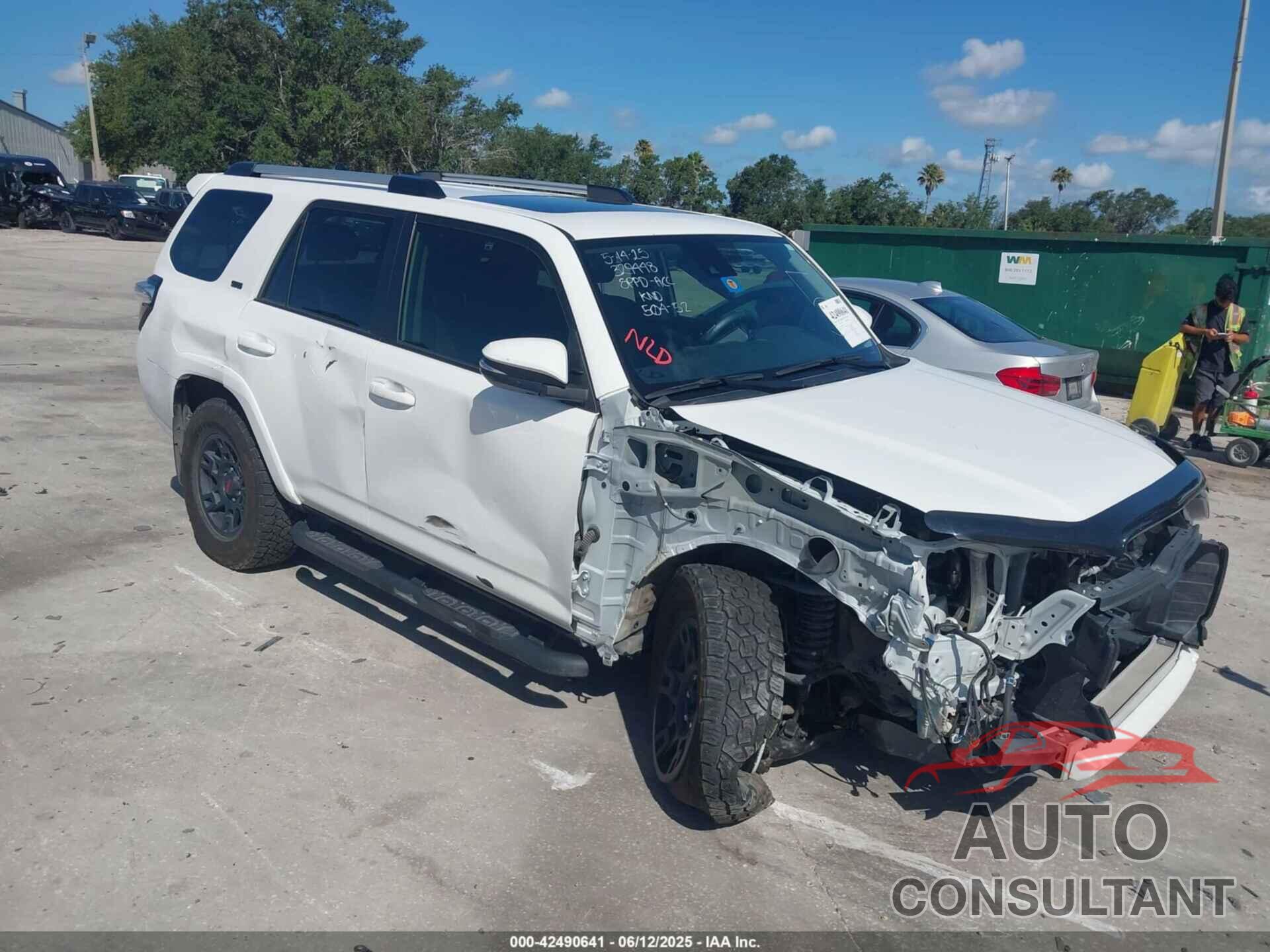 TOYOTA 4RUNNER 2021 - JTENU5JR2M5873564