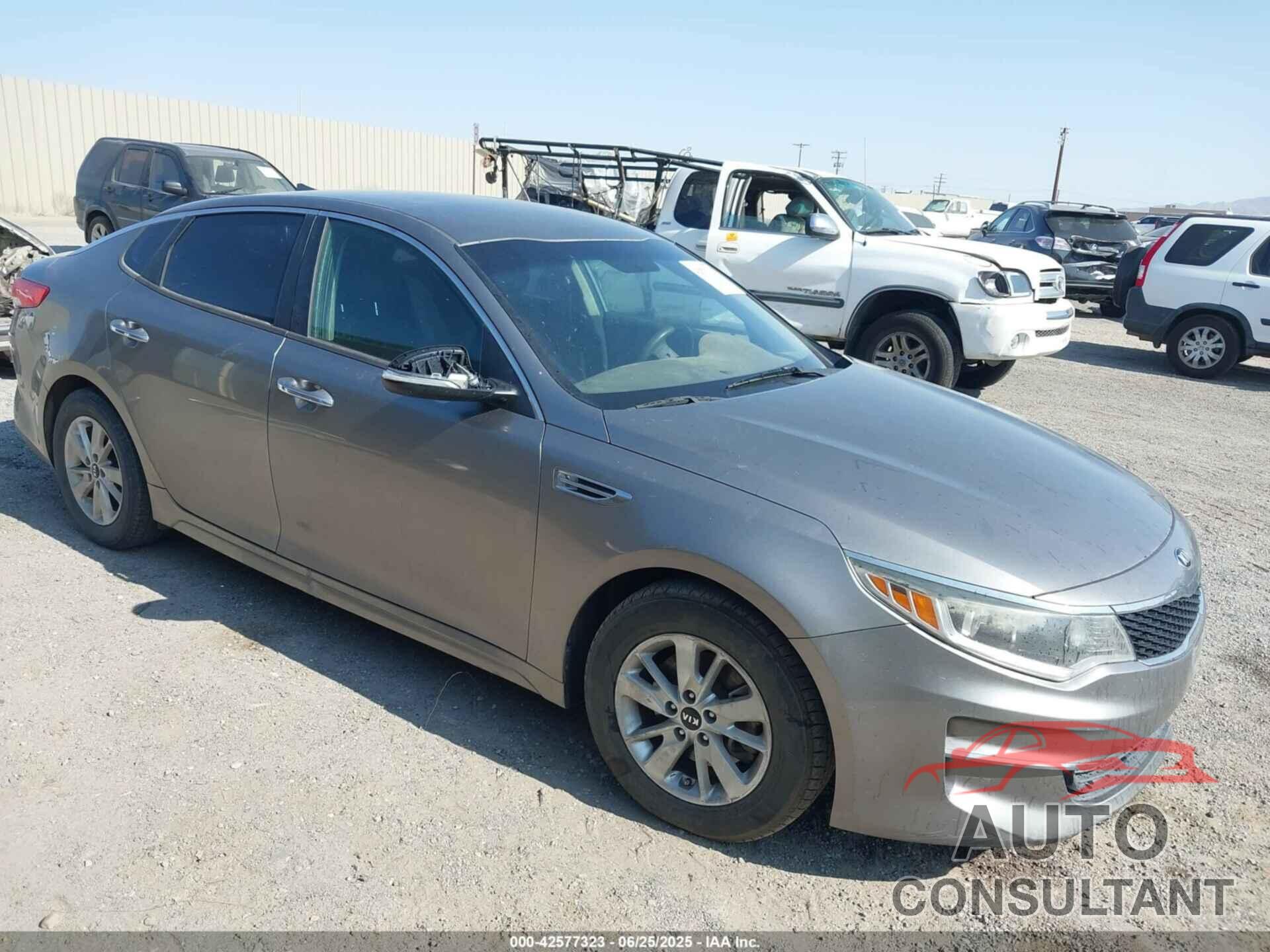 KIA OPTIMA 2016 - 5XXGT4L30GG109876