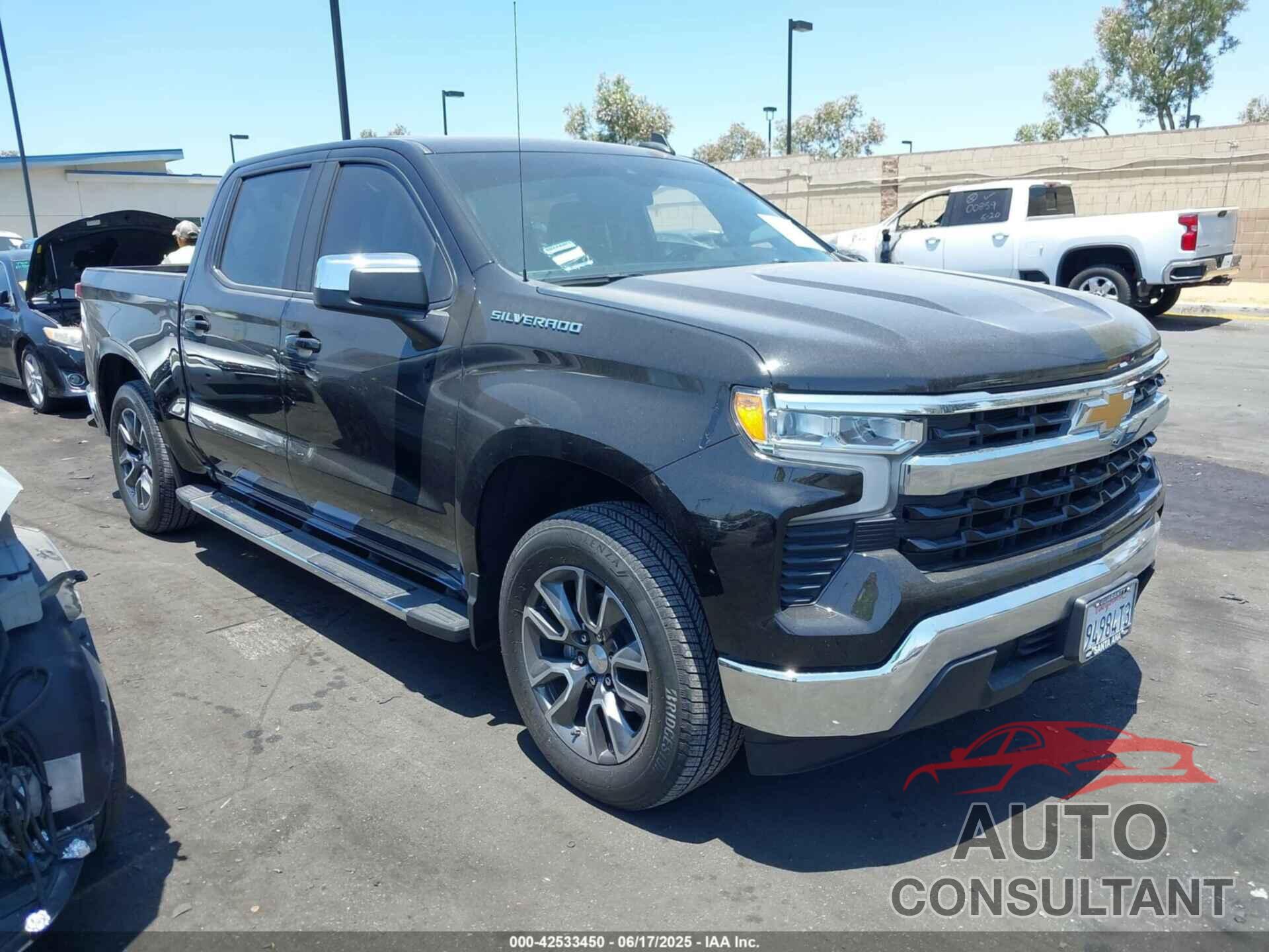 CHEVROLET SILVERADO 1500 2022 - 2GCPACEDXN1510800