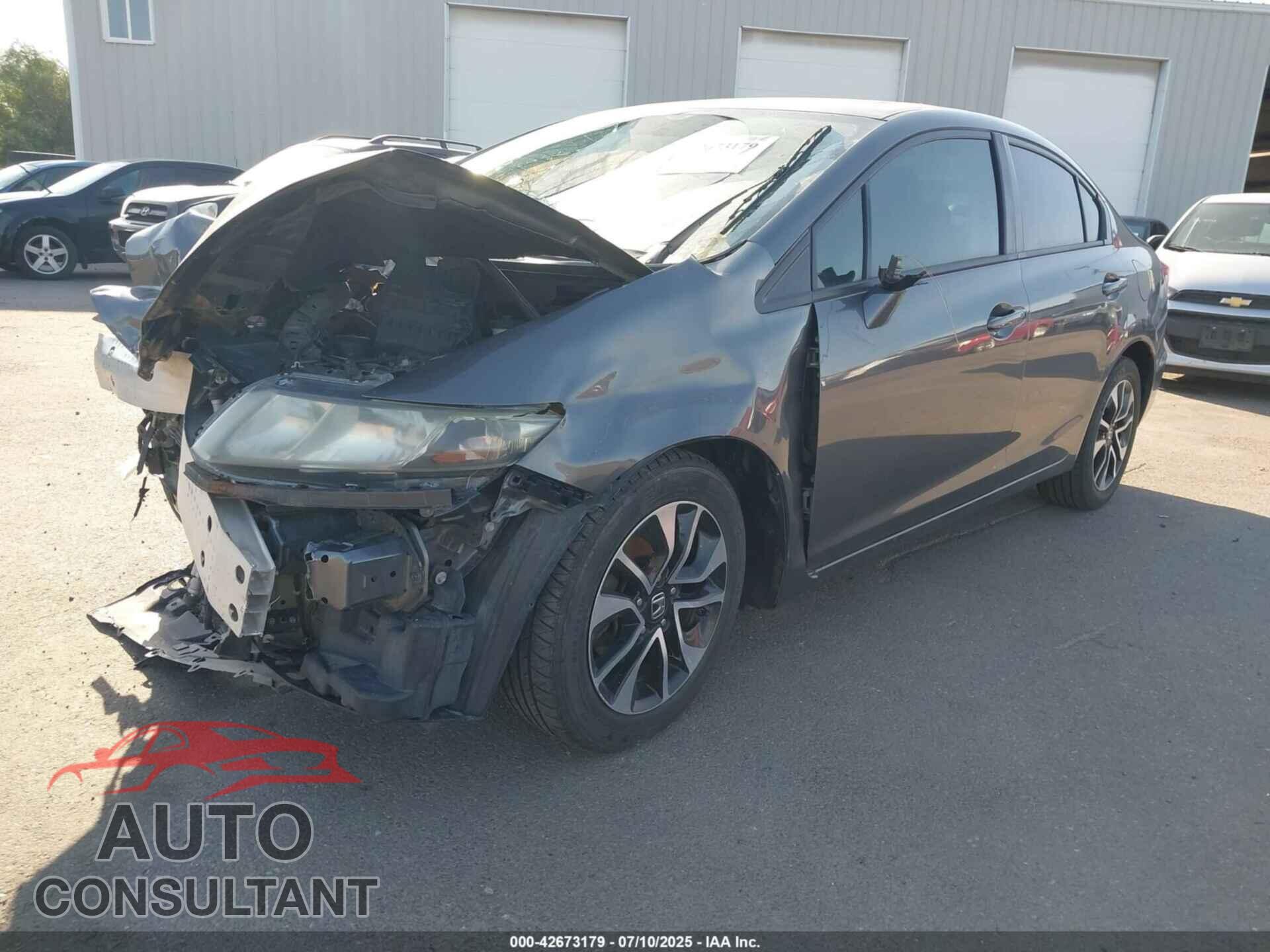 HONDA CIVIC 2013 - 19XFB2F84DE098640