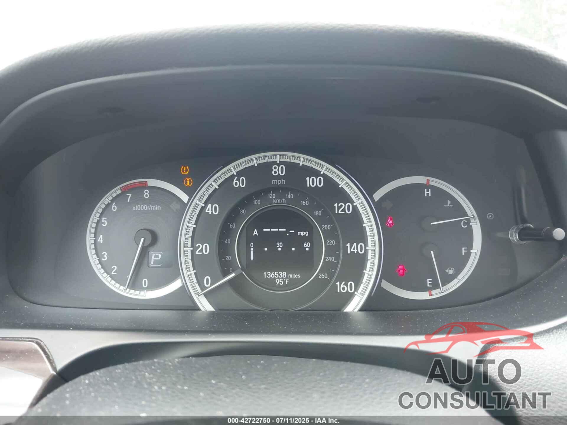 HONDA ACCORD 2017 - 1HGCR3F92HA005007