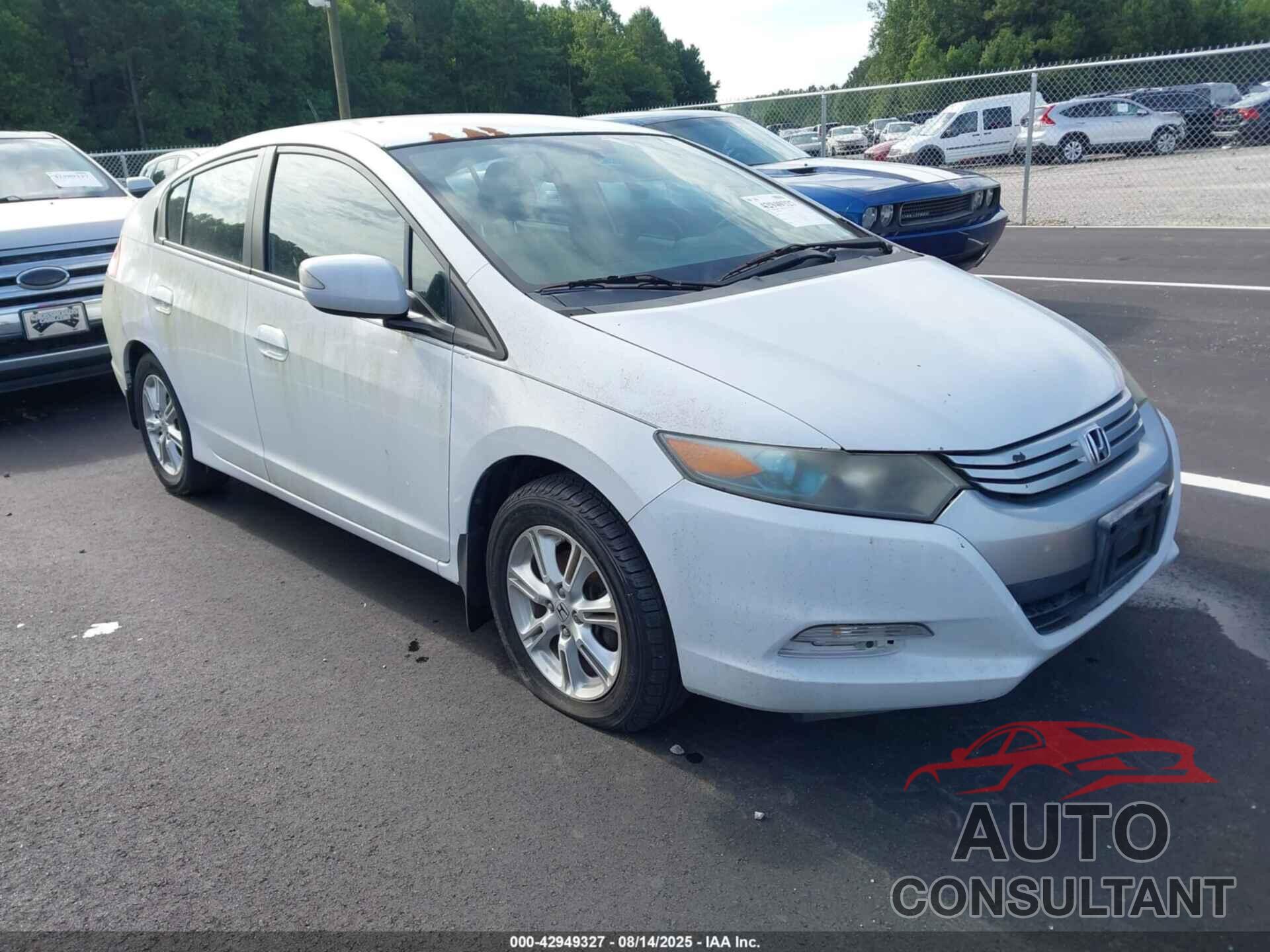HONDA INSIGHT 2010 - JHMZE2H77AS006131