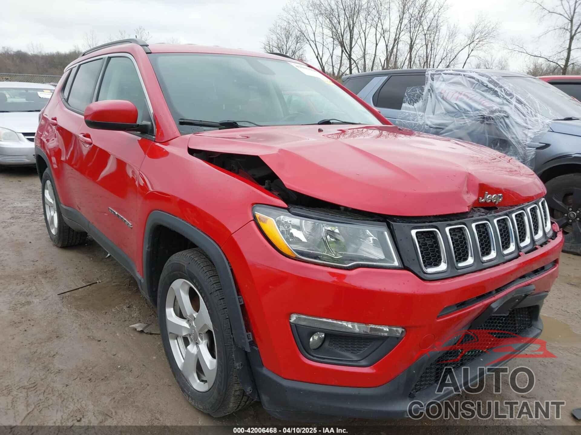 JEEP NEW COMPASS 2017 - 3C4NJCBB4HT653125